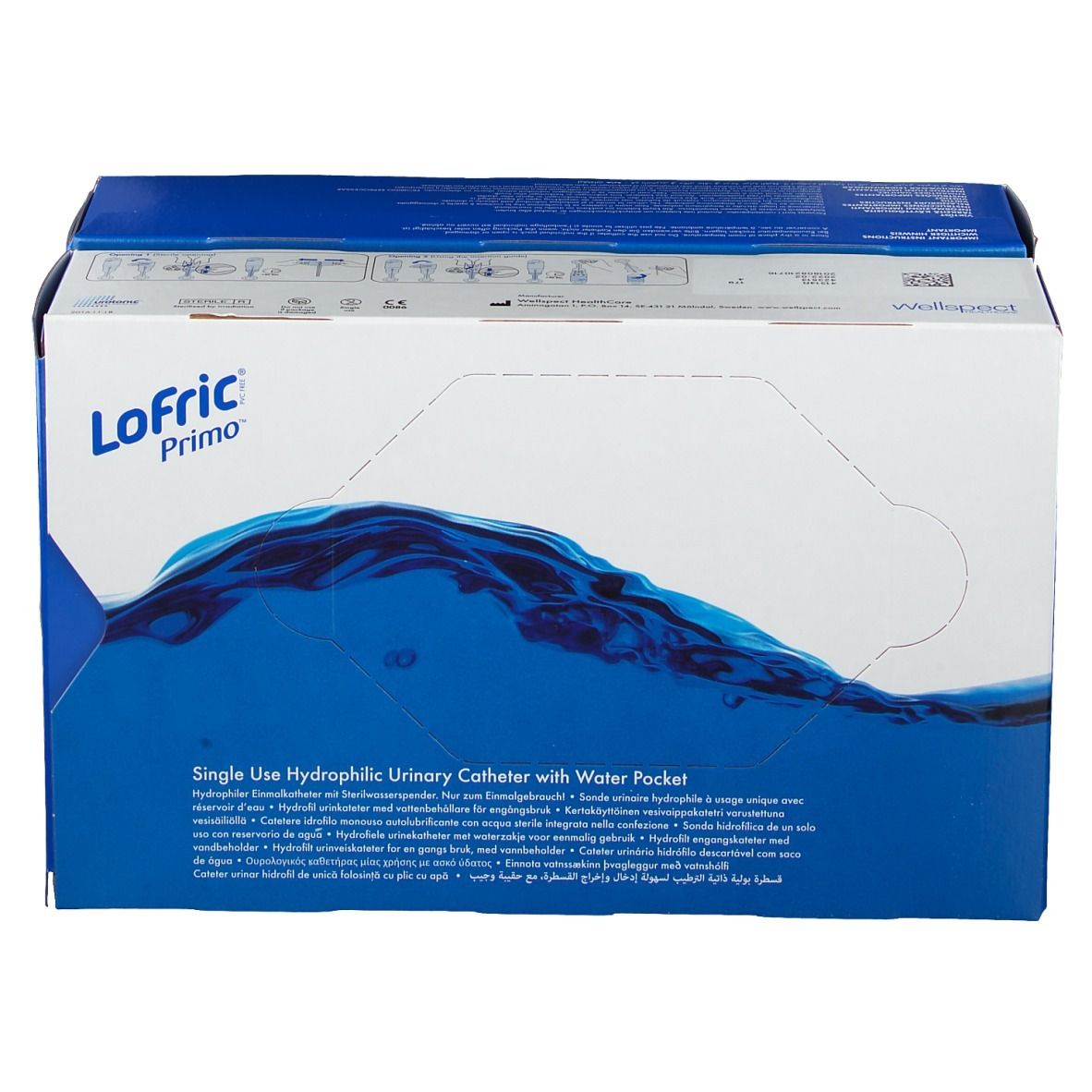 Lofric Primo katheter Nelaton Ch 14 20 cm