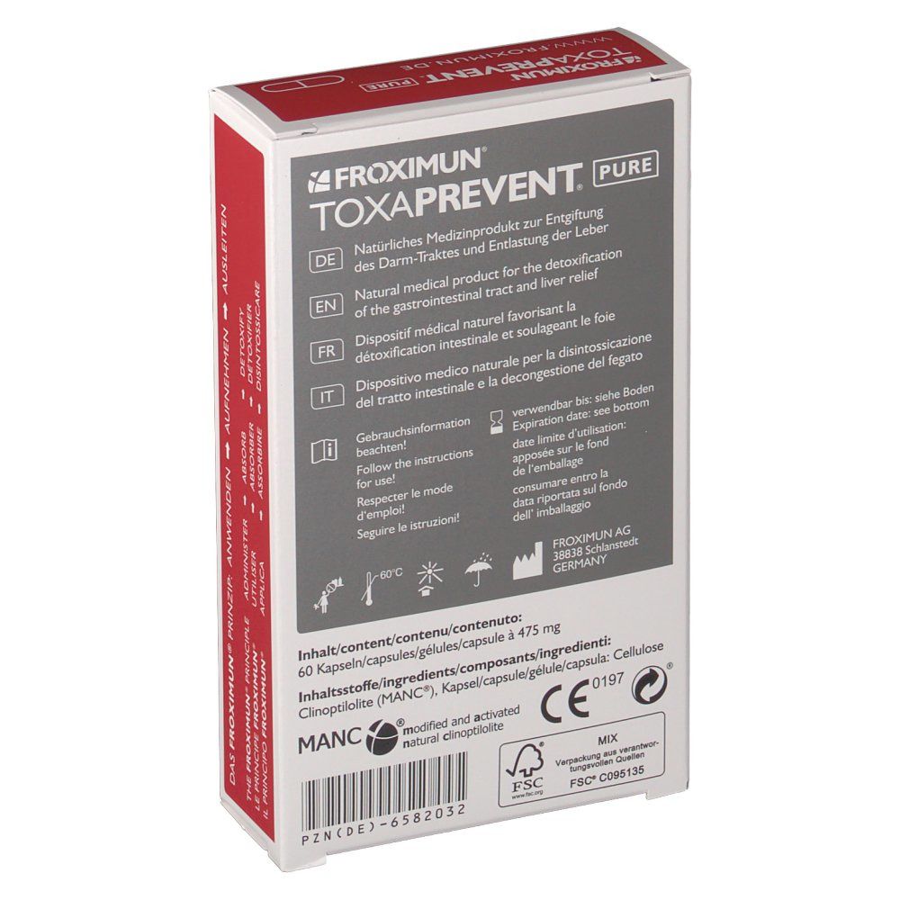 TOXAPREVENT® PURE Kapseln