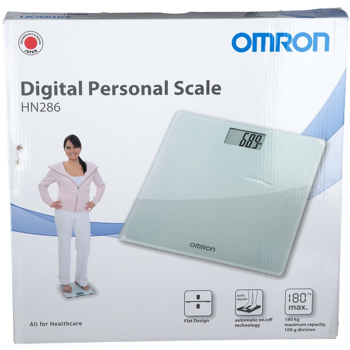 OMRON HN-286-E digitale Personenwaage