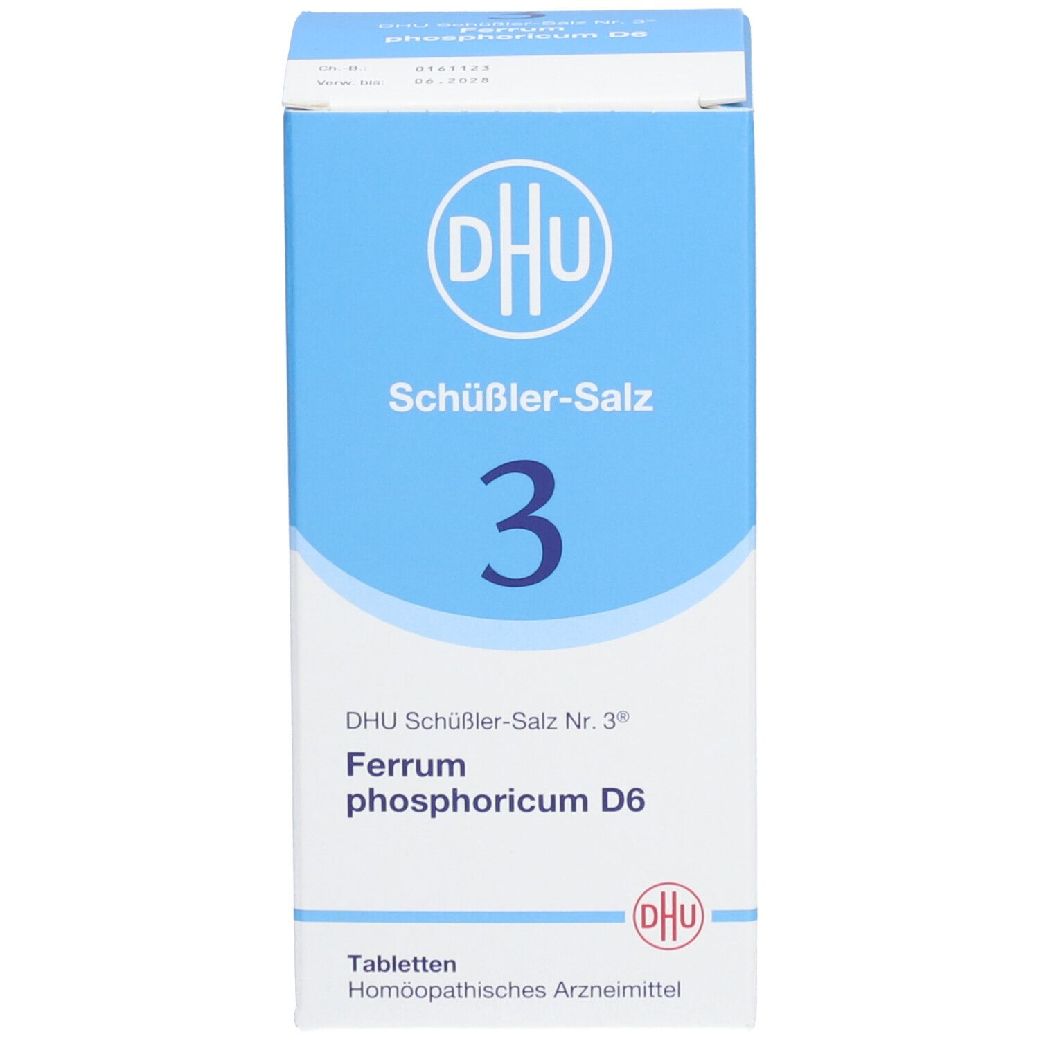DHU Schüßler-Salz Nr. 3® Ferrum phosphoricum D6