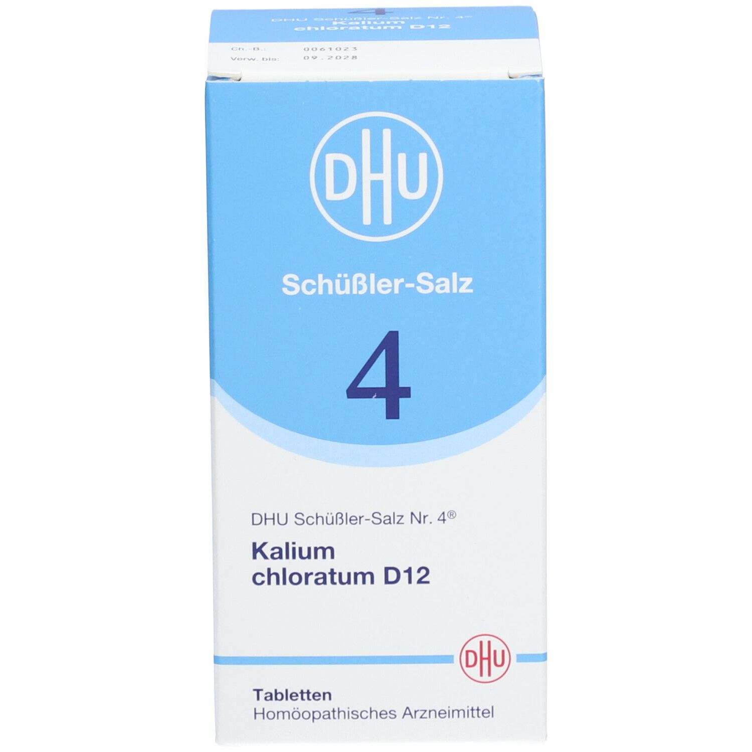 DHU Biochemie 4 Kalium chloratum D12