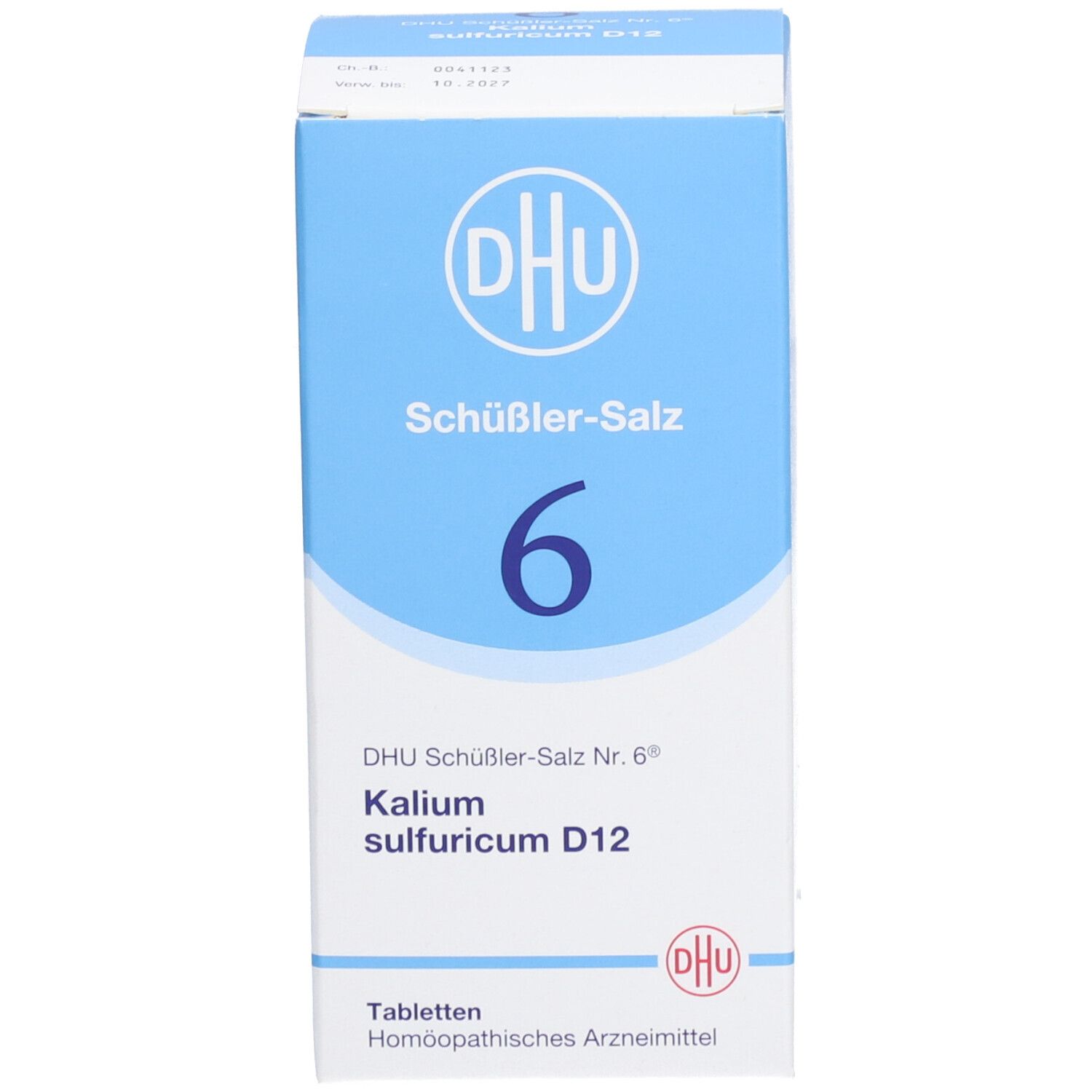 DHU Biochemie 6 Kalium sulfuricum D12
