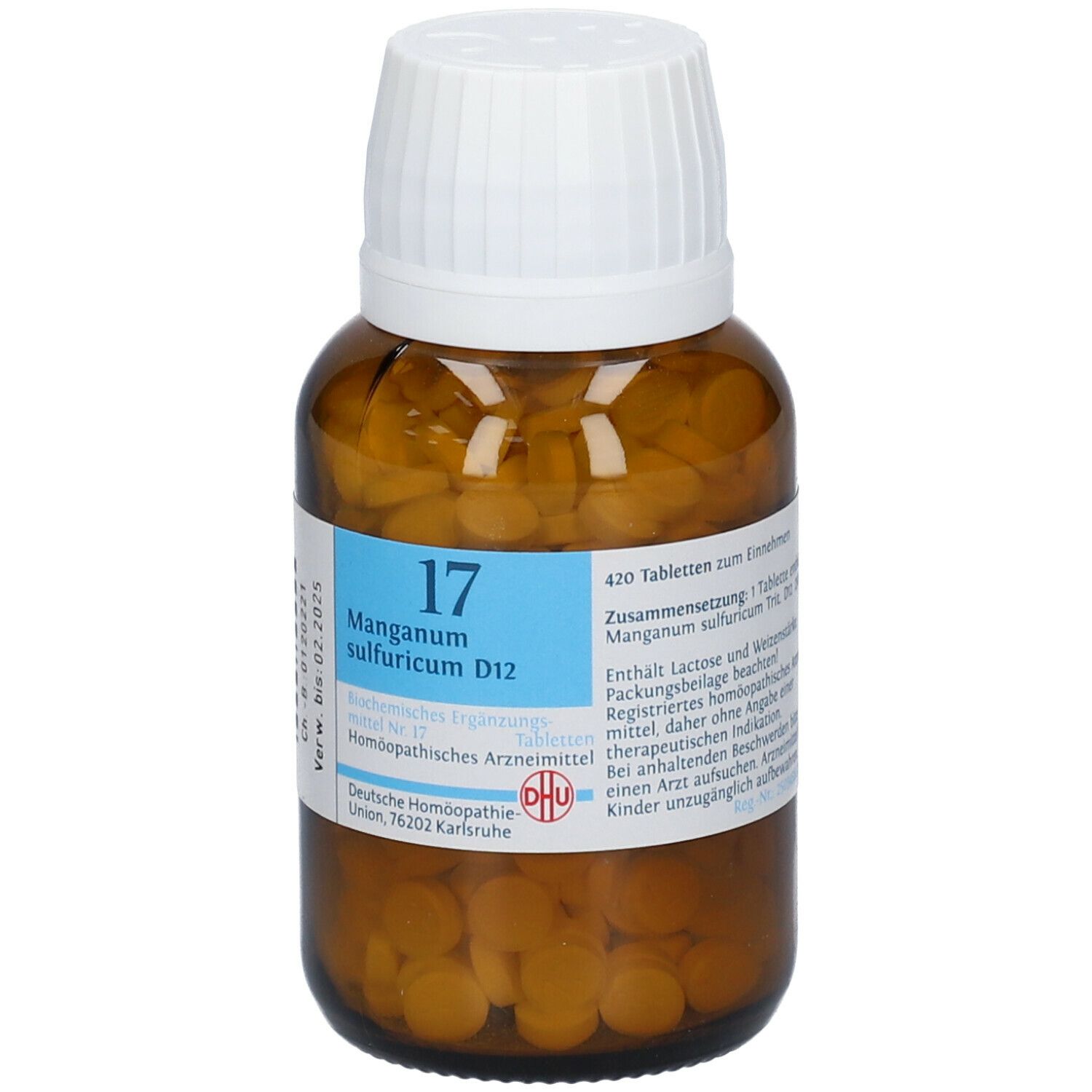 DHU Biochemie 17 Manganum sulfuricum D12