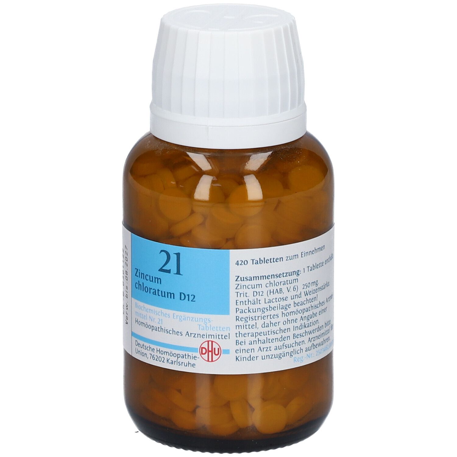 DHU Biochemie 21 Zincum chloratum D12