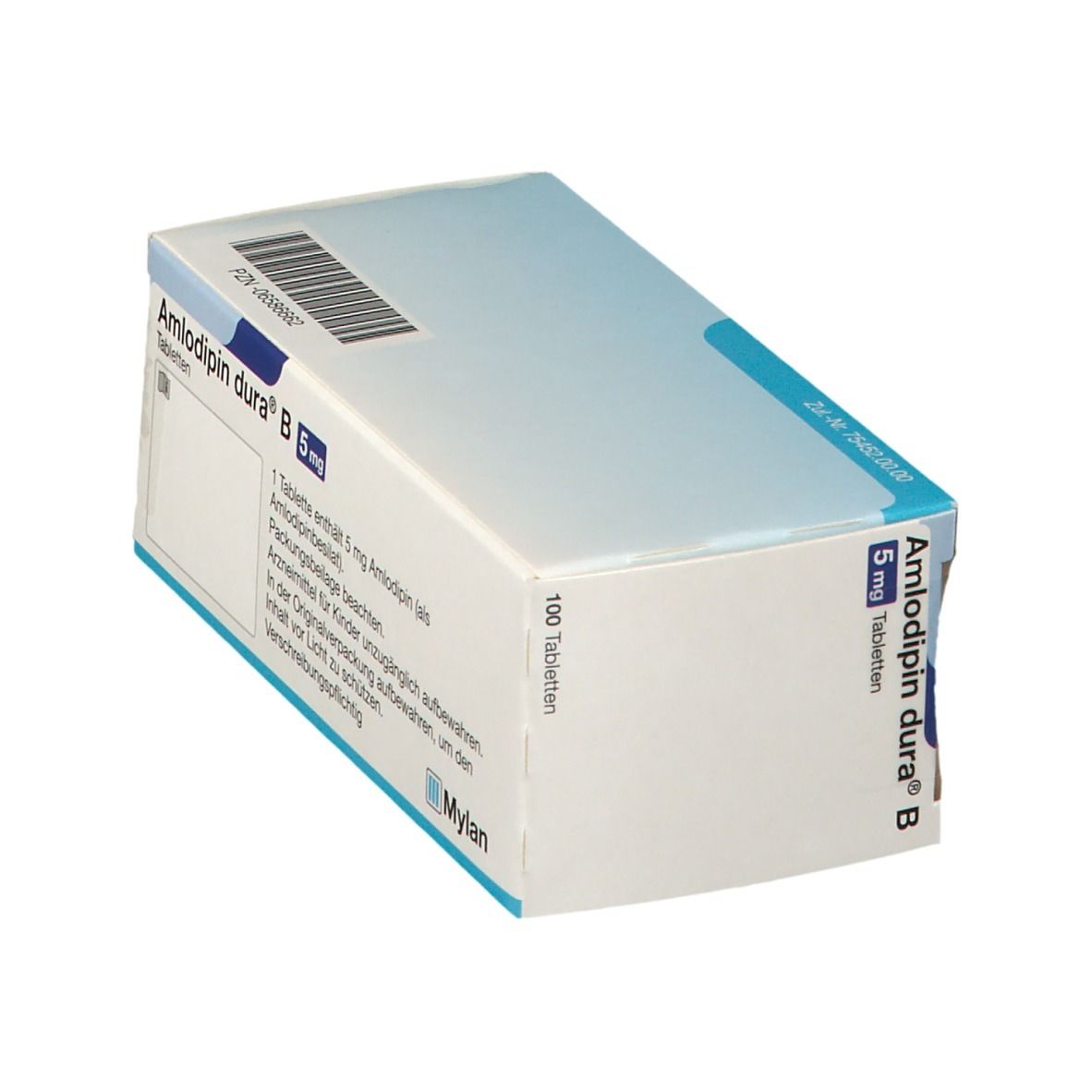 Amlodipin dura® B 5 mg