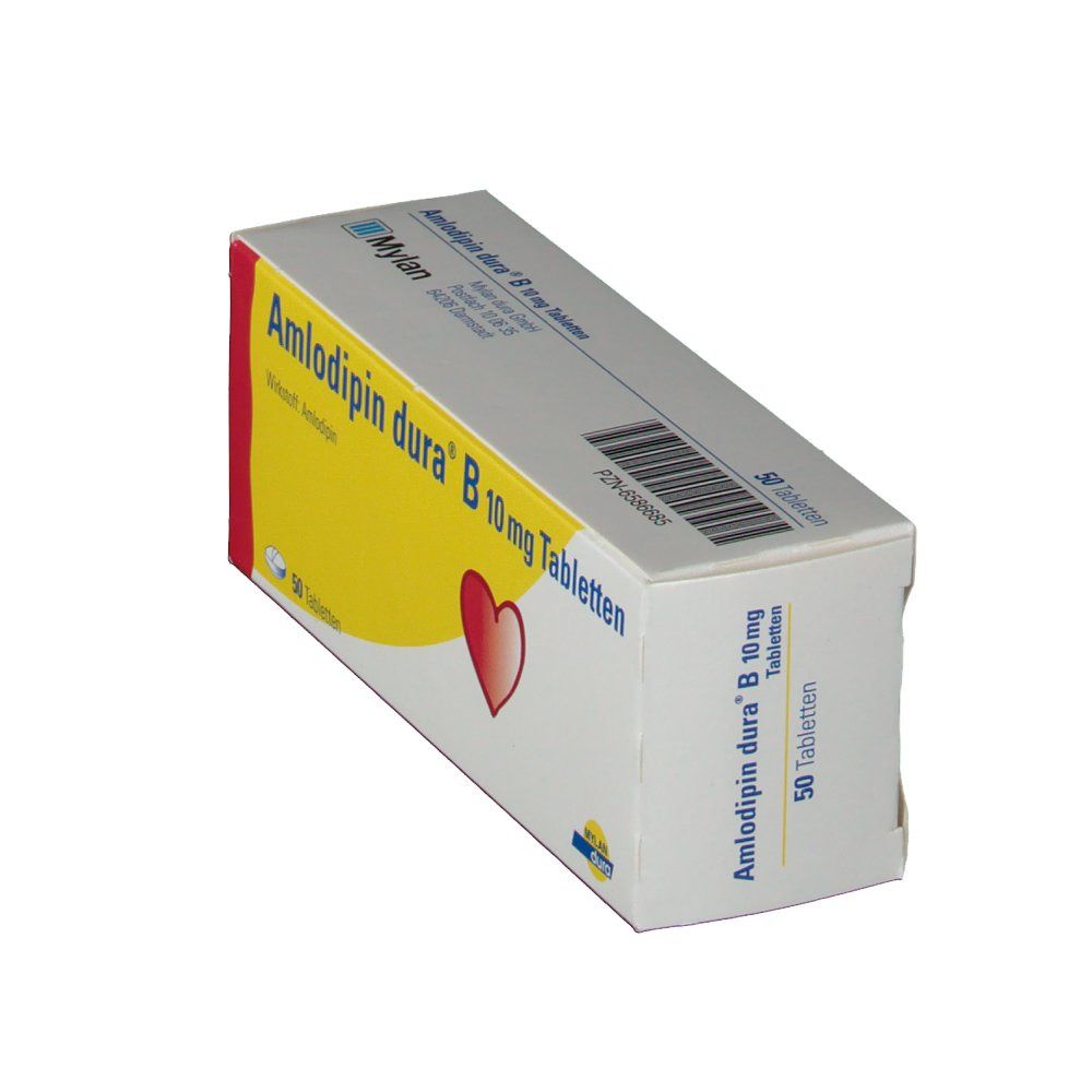 Amlodipin dura® B 10 mg