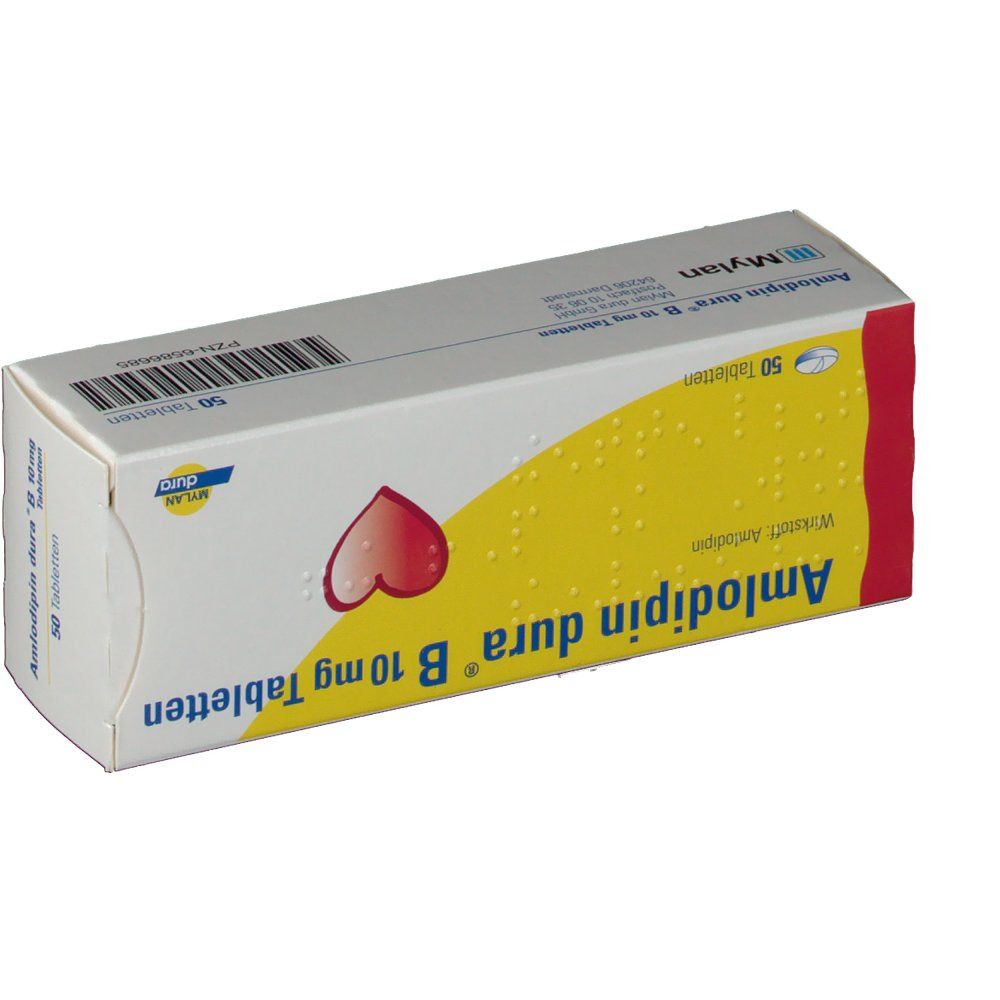 Amlodipin dura® B 10 mg