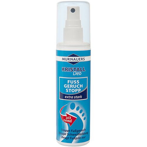 Murnauers Kristall Stop odeurs pieds Spray