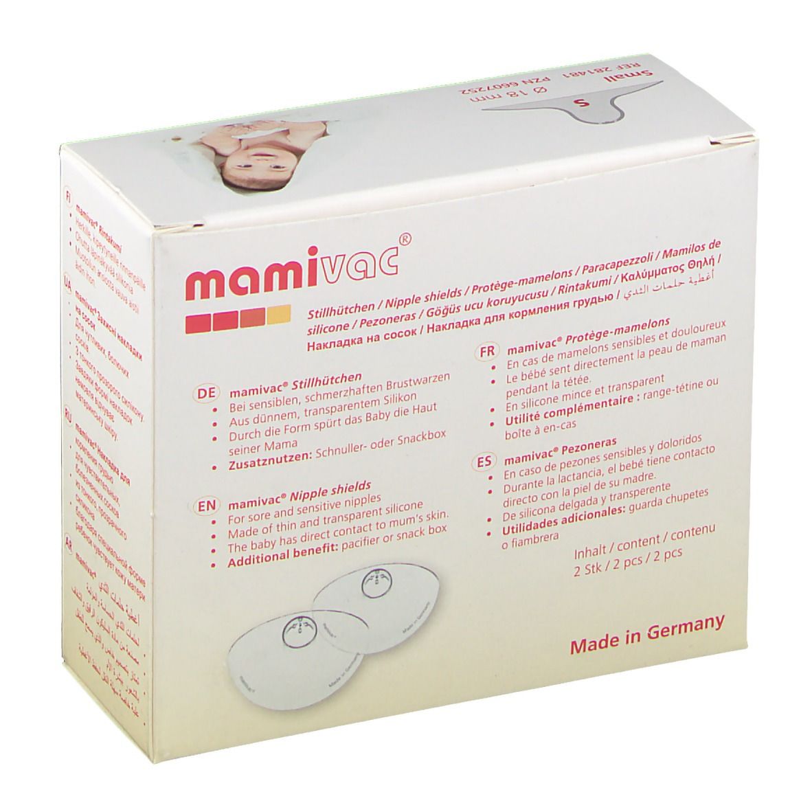 mamivac® Brusthütchen Klein