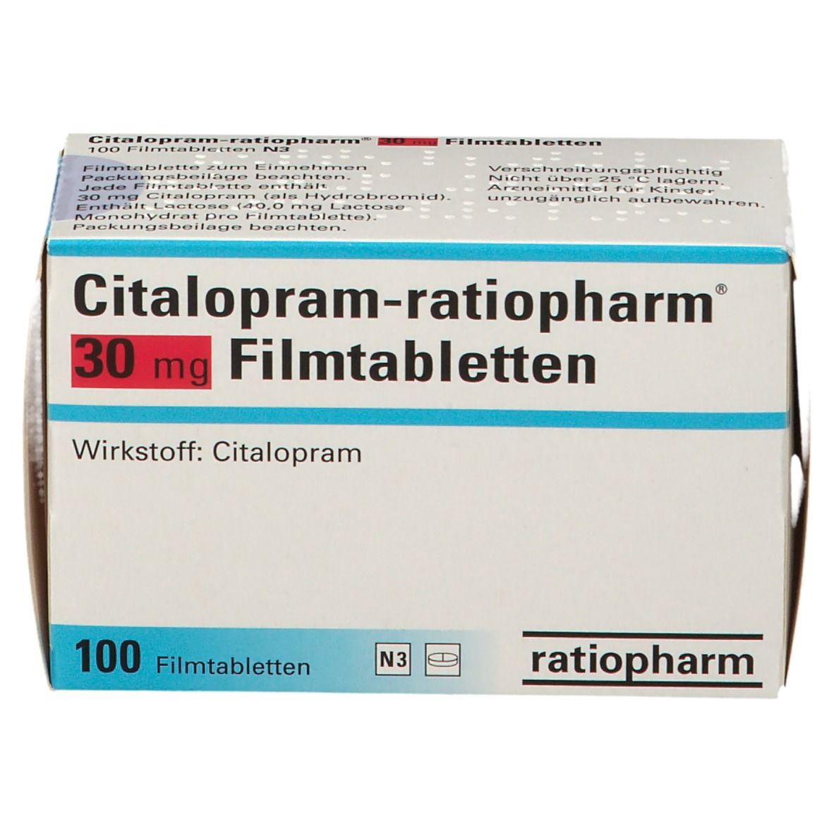Citalopram-ratiopharm® 30 mg