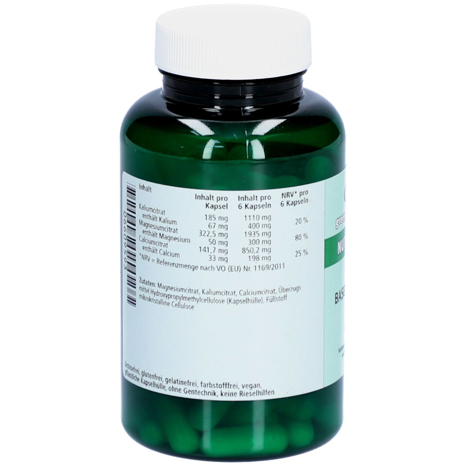 Basen Citrate Kapseln 90 St