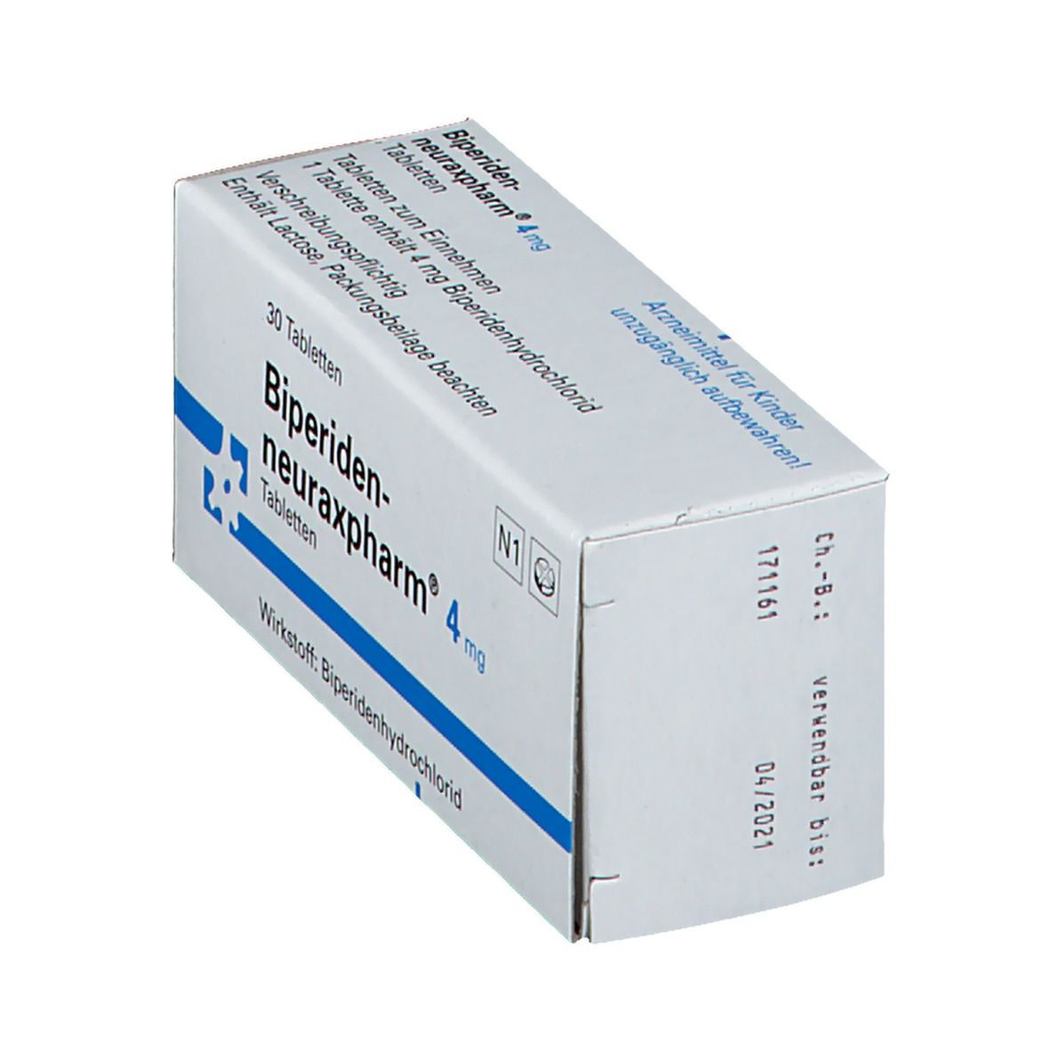 Biperiden Neuraxpharm® 4 Mg 30 St Mit Dem E Rezept Kaufen Shop Apotheke