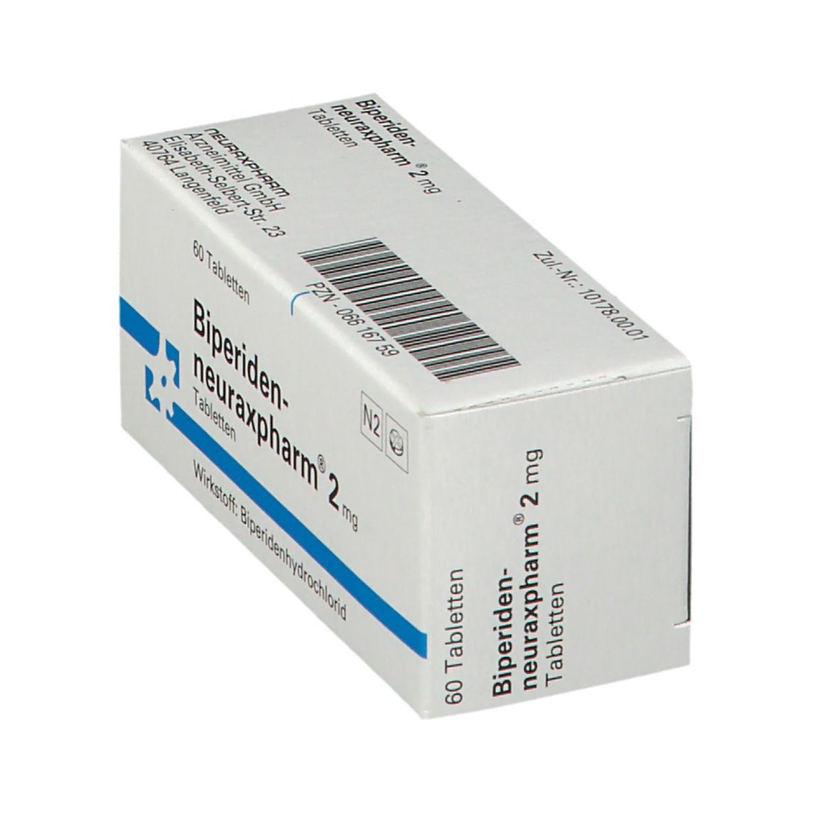 BIPERIDEN-neuraxpharm 2 mg Tabletten 60 St