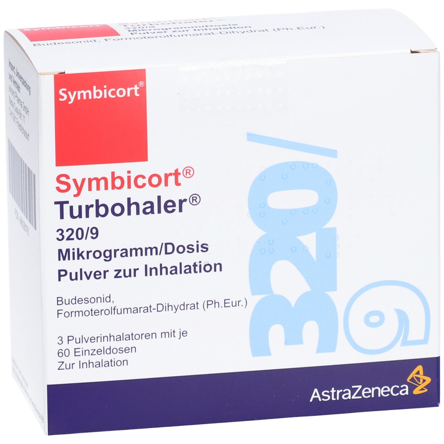 Symbicort Turbohaler 320/9 µg/Dosis 60 ED