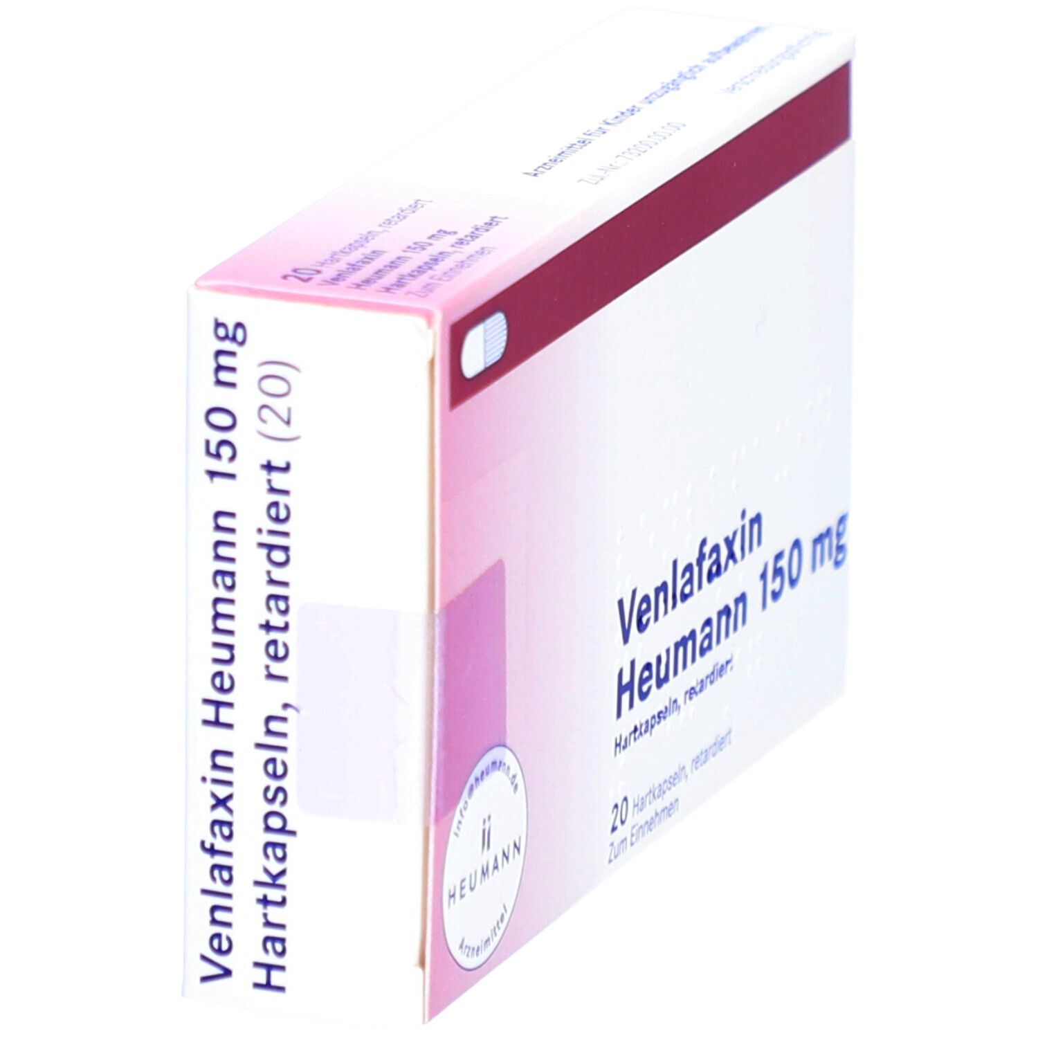 Venlafaxin Heumann 150 mg Hartkapseln retardiert 20 St Retard-Kapseln