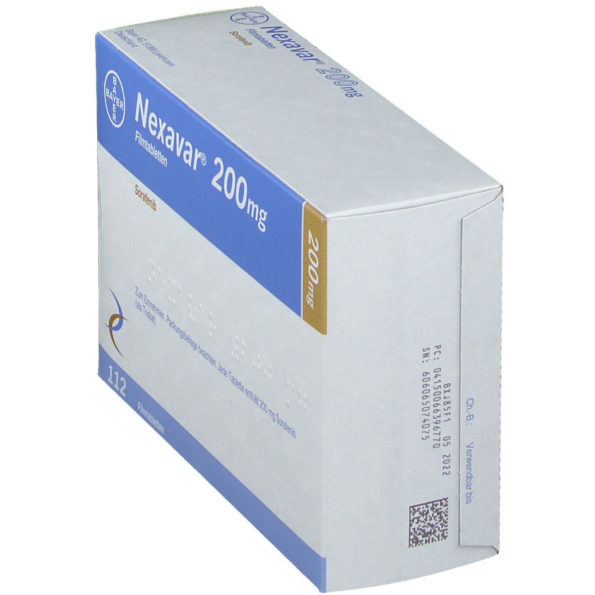 Nexavar 200 mg Filmtabletten 112 St