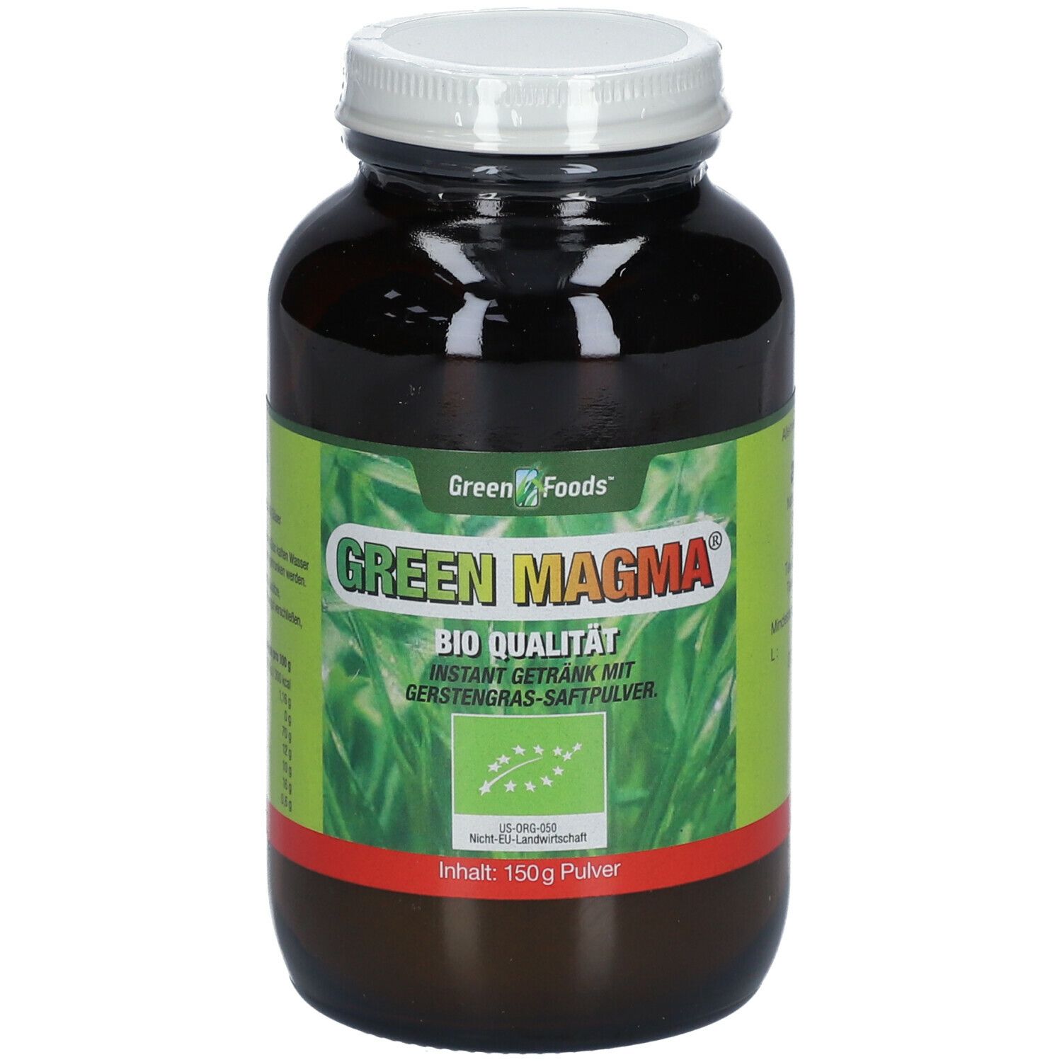 Green Magma Gerstengrasextrakt Pulver 150 g