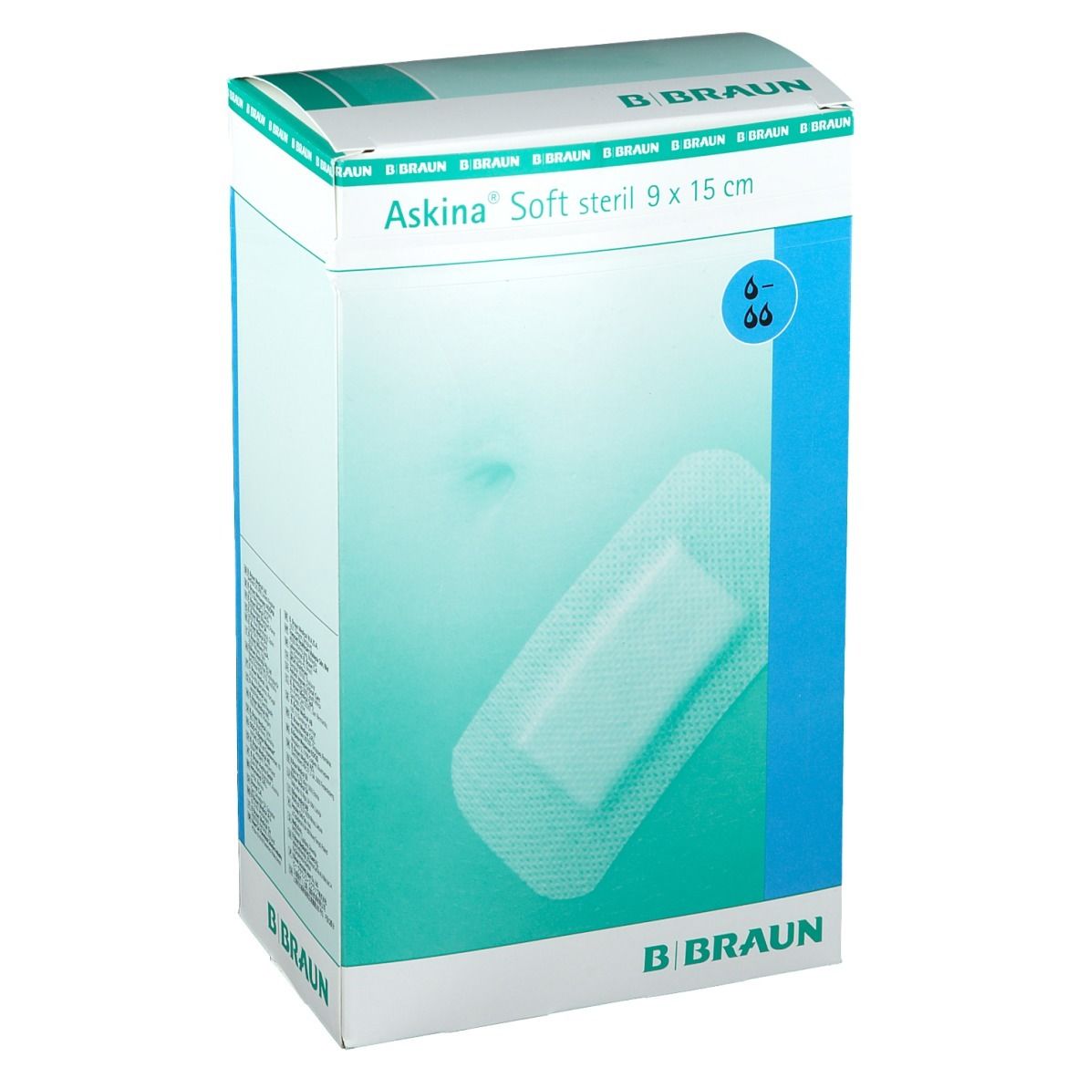Askina® Soft Wundverband 9 x 15 cm steril