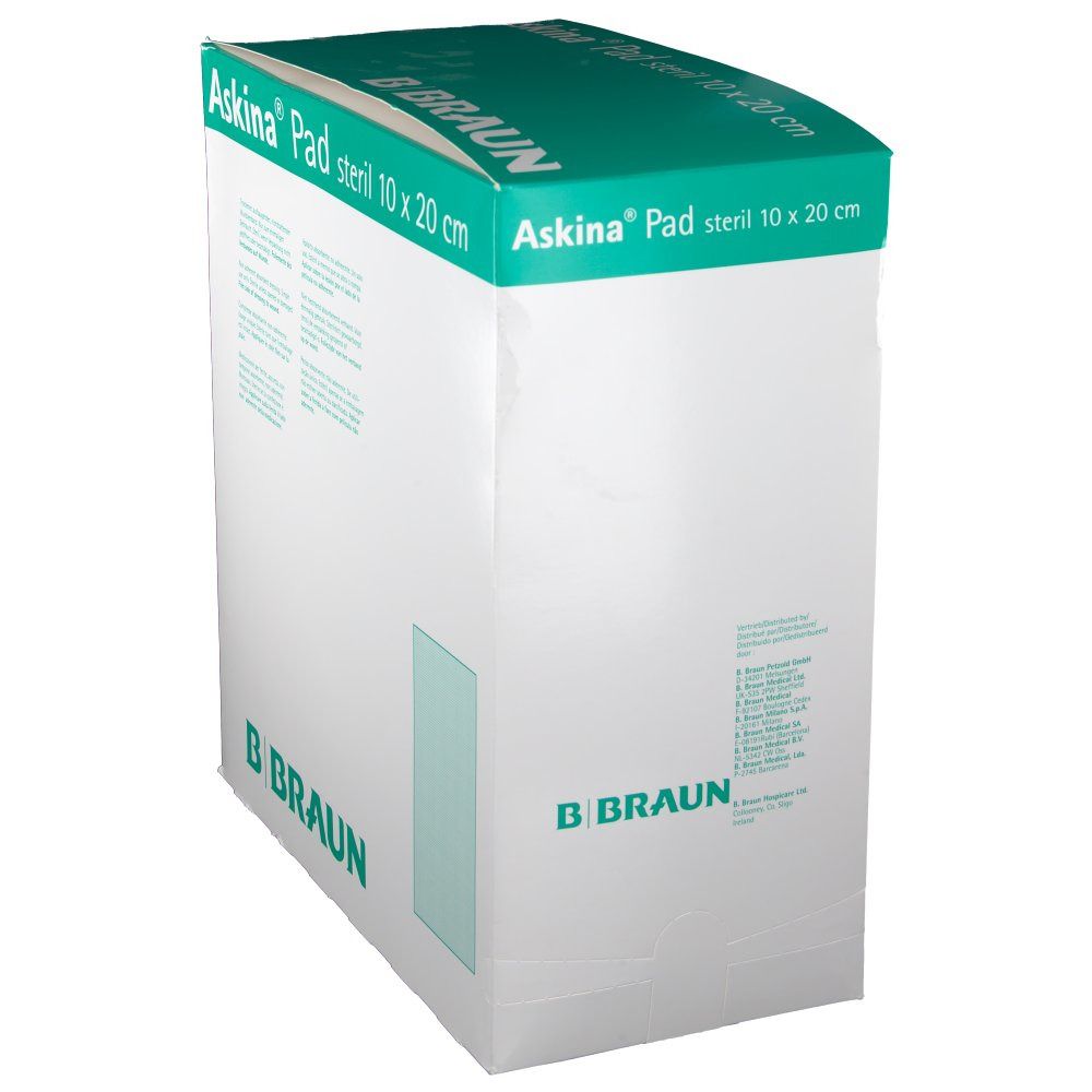 Askina® Pad Wundauflage 10 x 20 cm nichthaftend