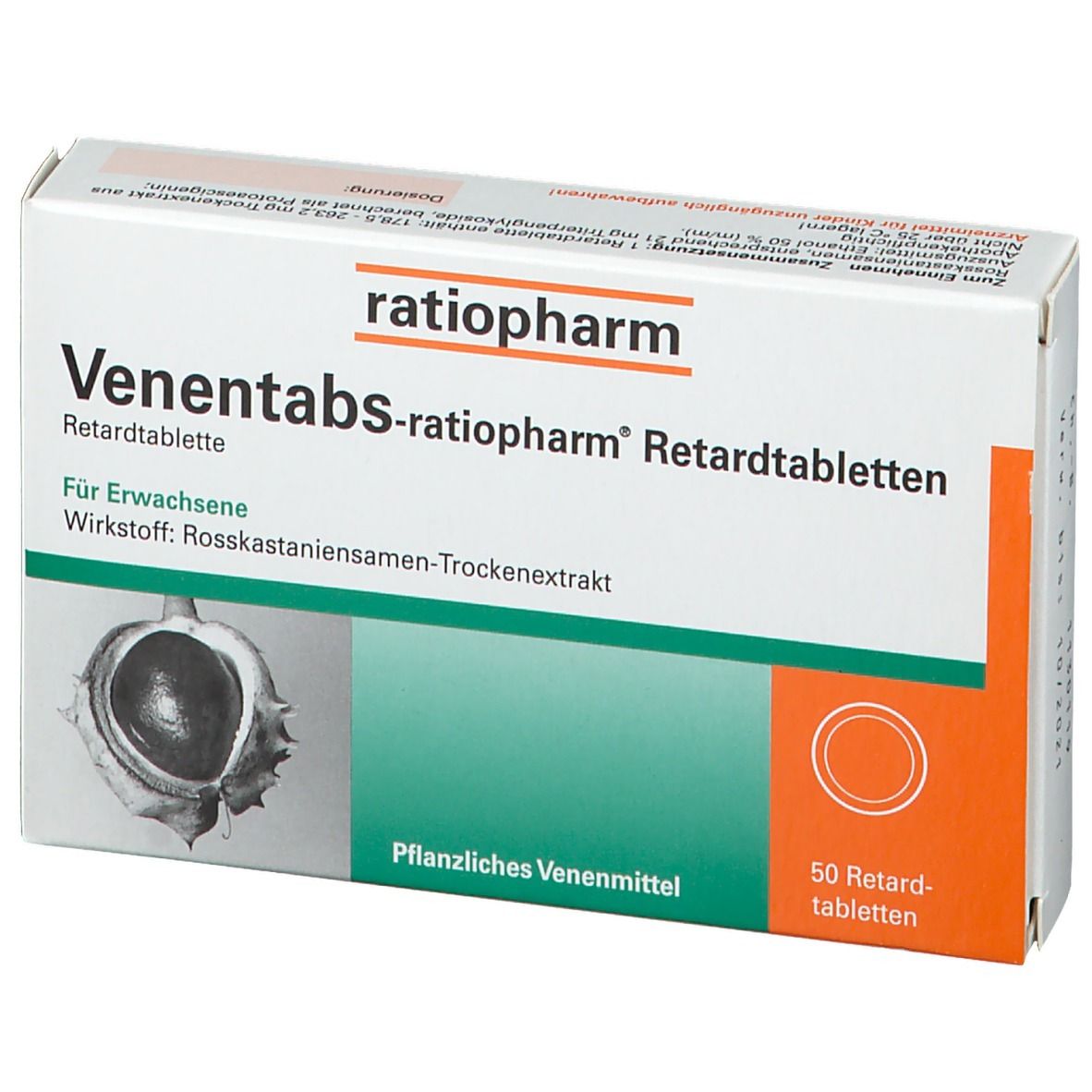 Venentabsratiopharm® Retardtabletten 50 St shopapotheke.at