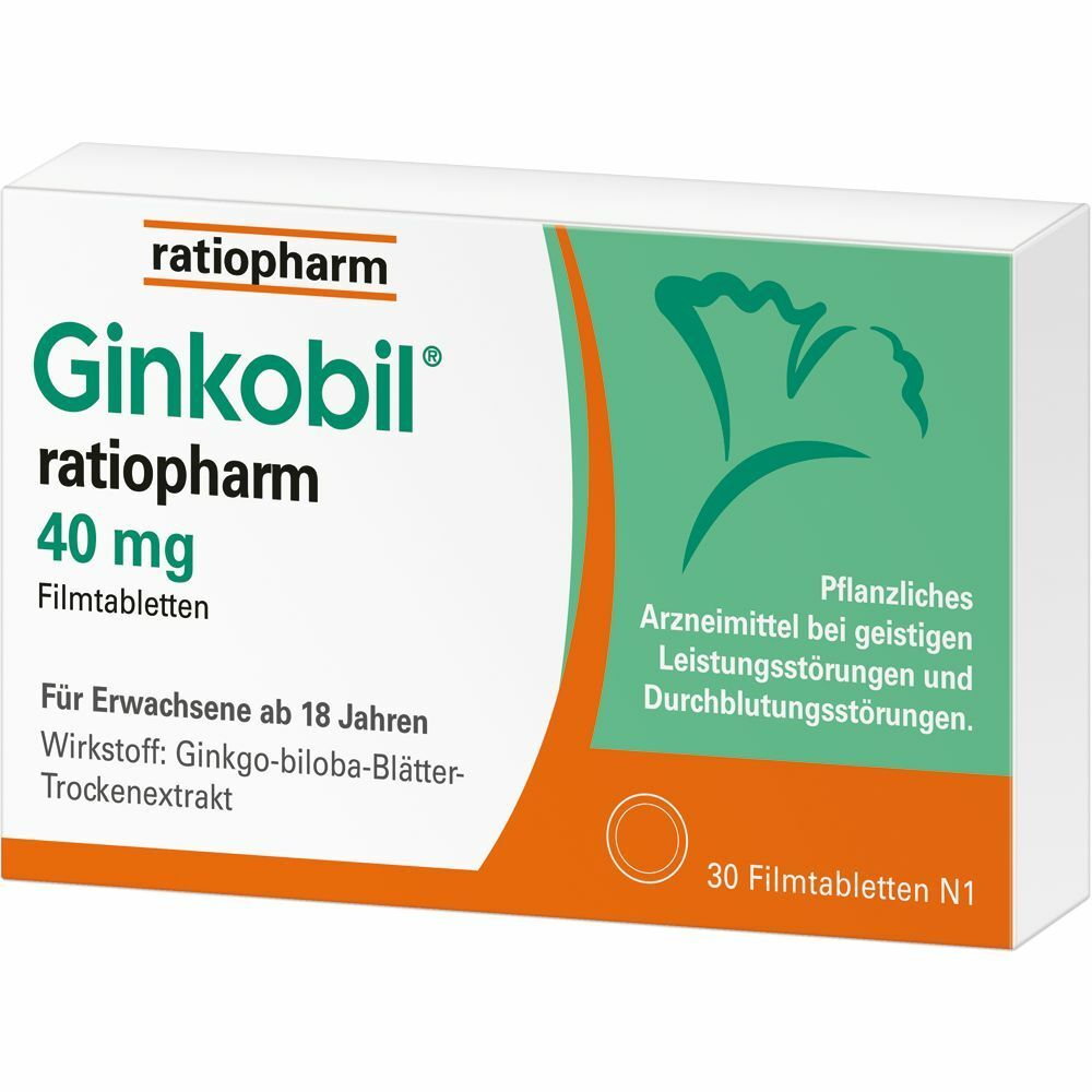 Ginkobil® ratiopharm 40 mg