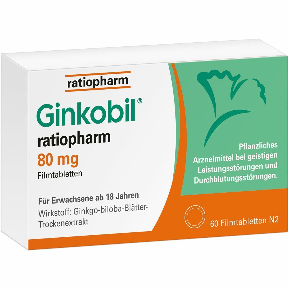 Ginkobil® ratiopharm 80 mg