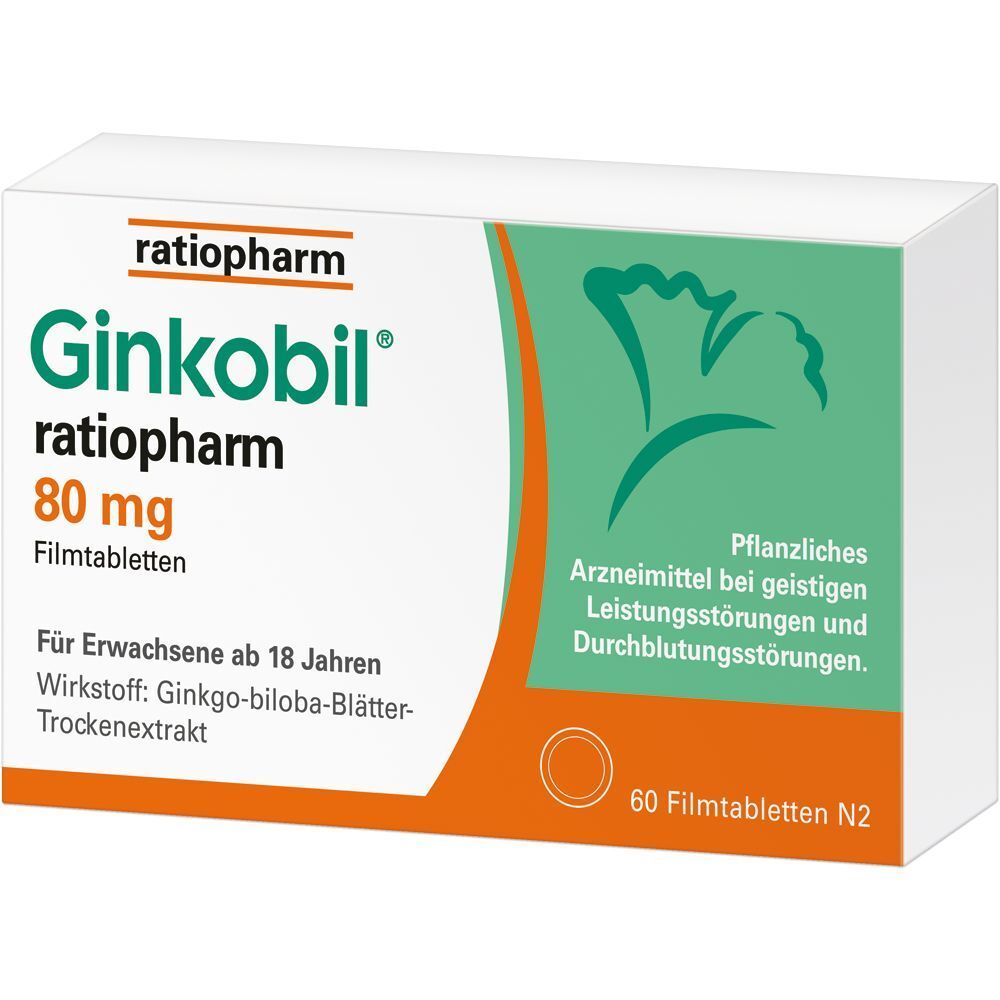 Ginkobil® ratiopharm 80 mg