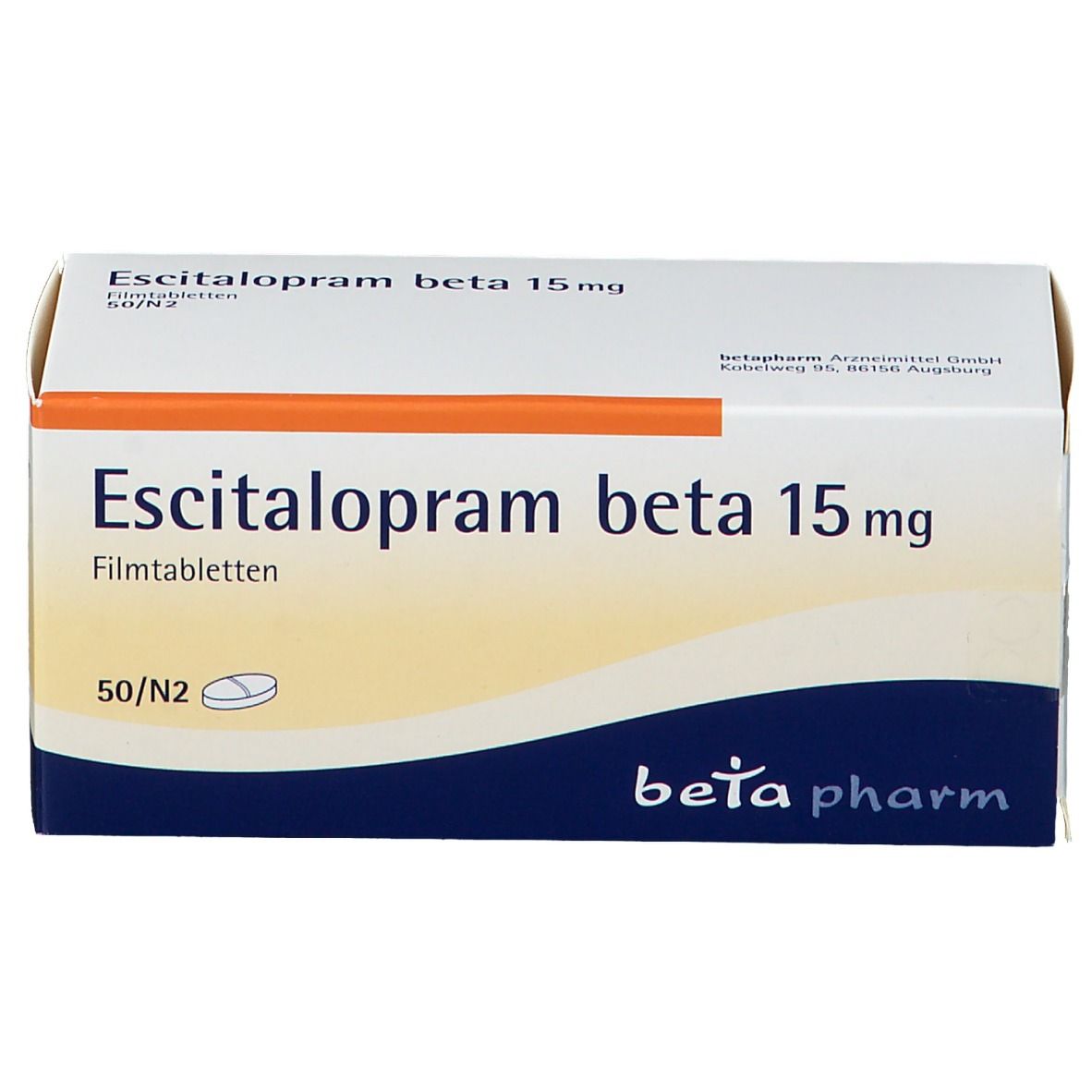 Escitalopram beta 15 mg