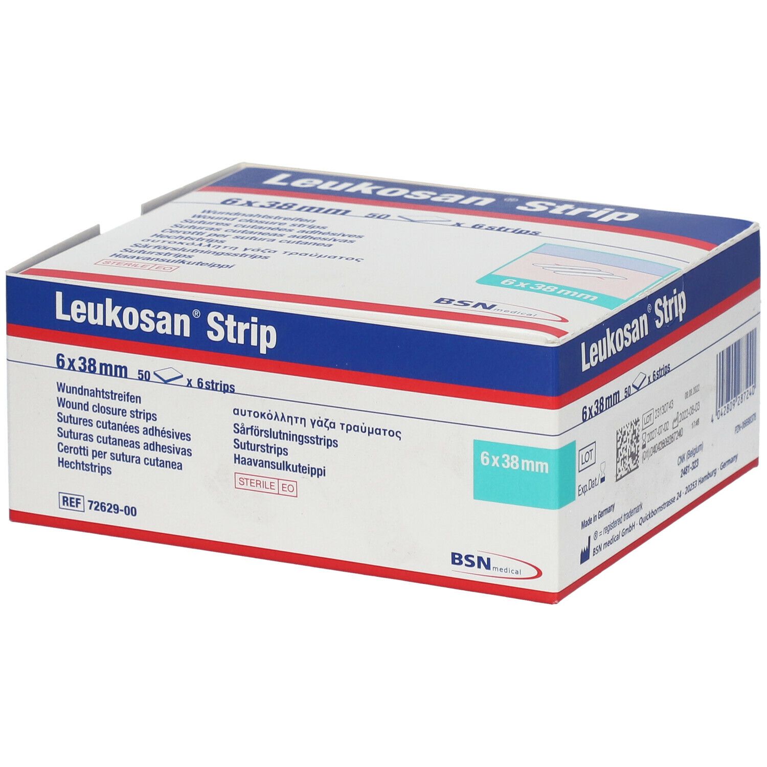 Leukosan Strip 6 Mm X 38 Mm 50x6 St Shop Apotheke