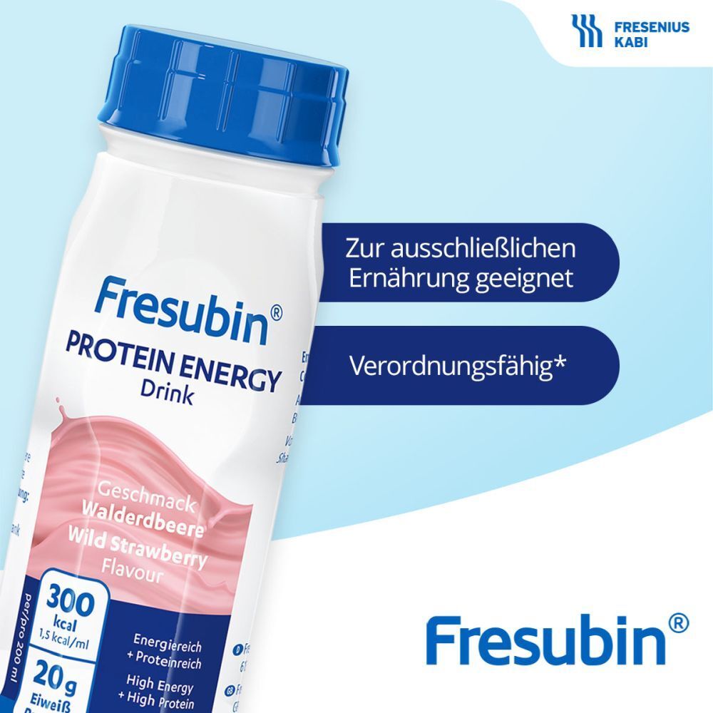 Fresubin Protein Energy Trinknahrung Schokolade | Aufbaunahrung mit Eiweiß