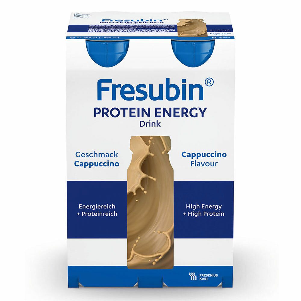 Fresubin Protein Energy Trinknahrung Cappuccino | Aufbaunahrung mit Eiweiß