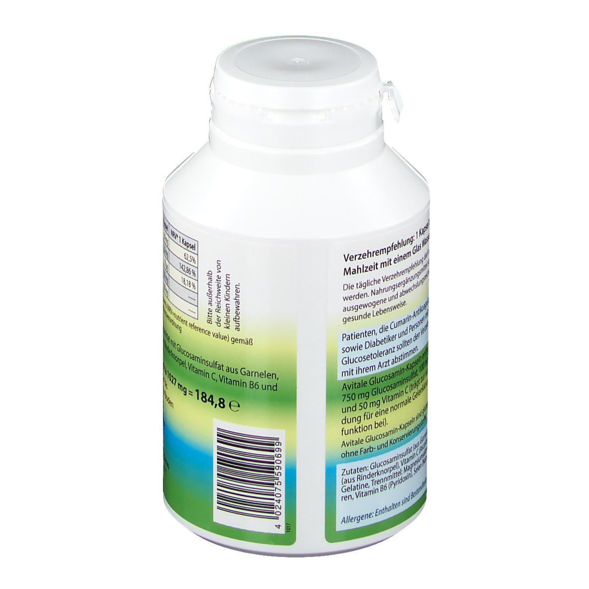 Avitale Glucosamin 750 mg + Chondroitin 100 mg