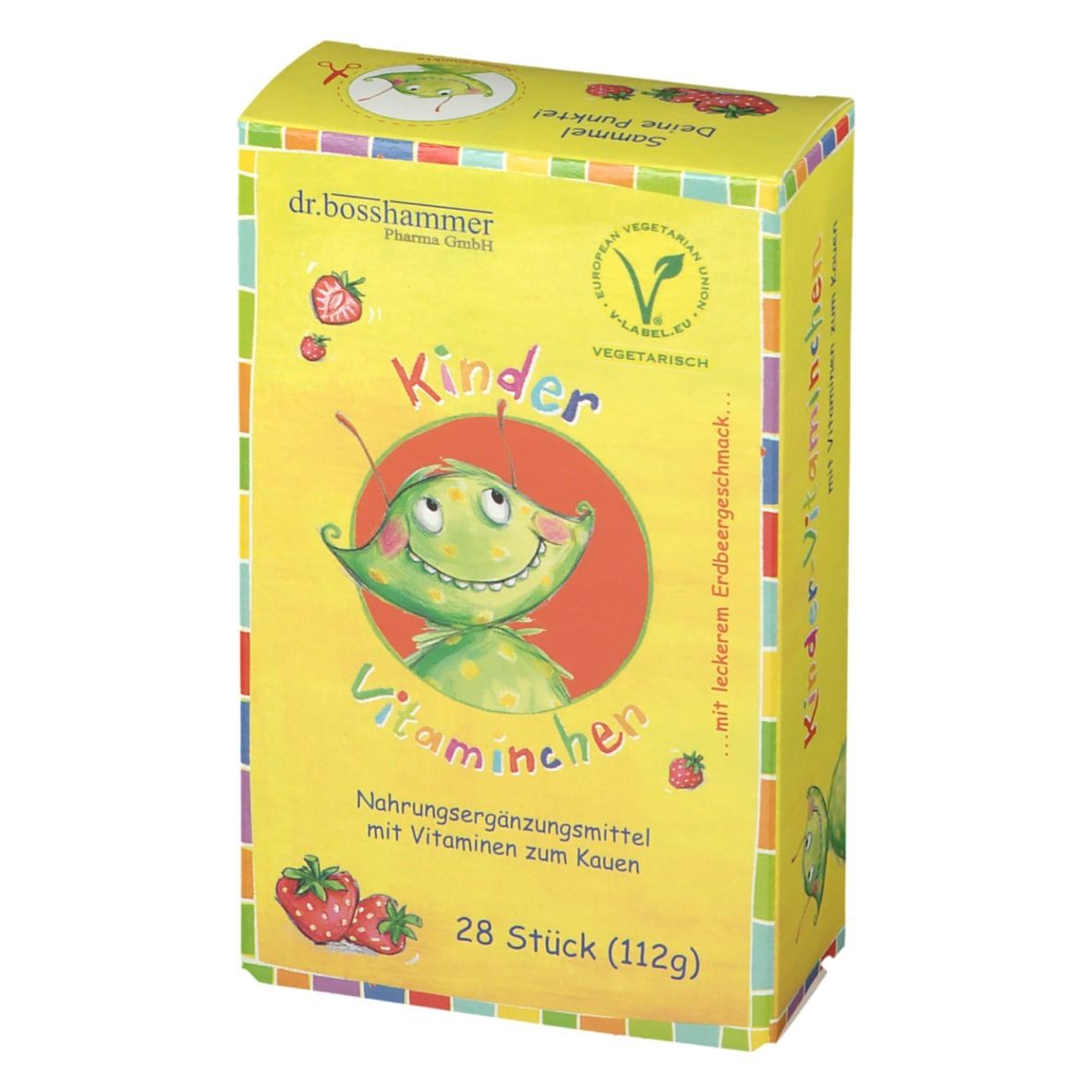 Kinder Vitaminchen Erdbeere