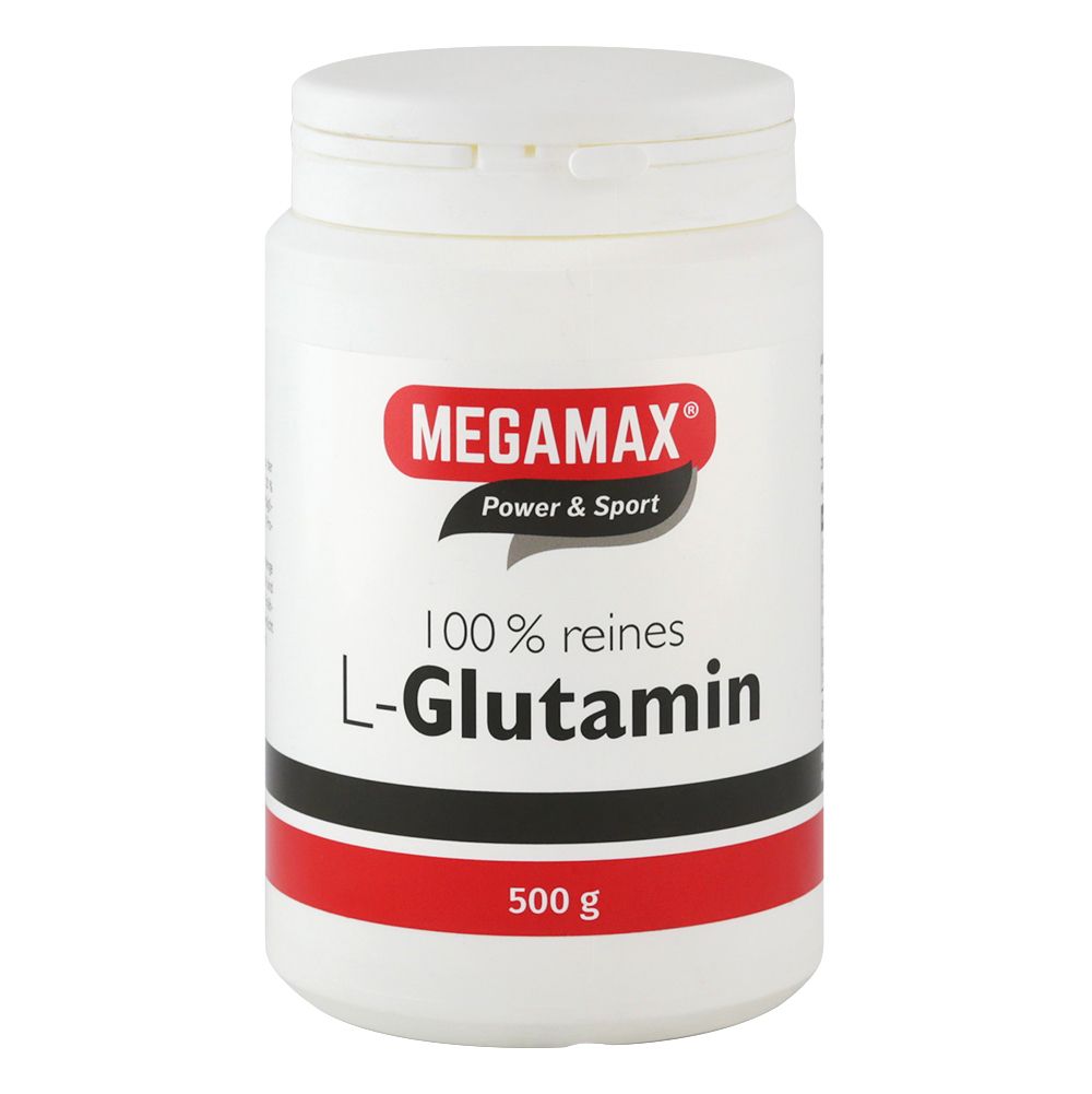 MEGAMAX® Power & Sport L-Glutamin 100% rein