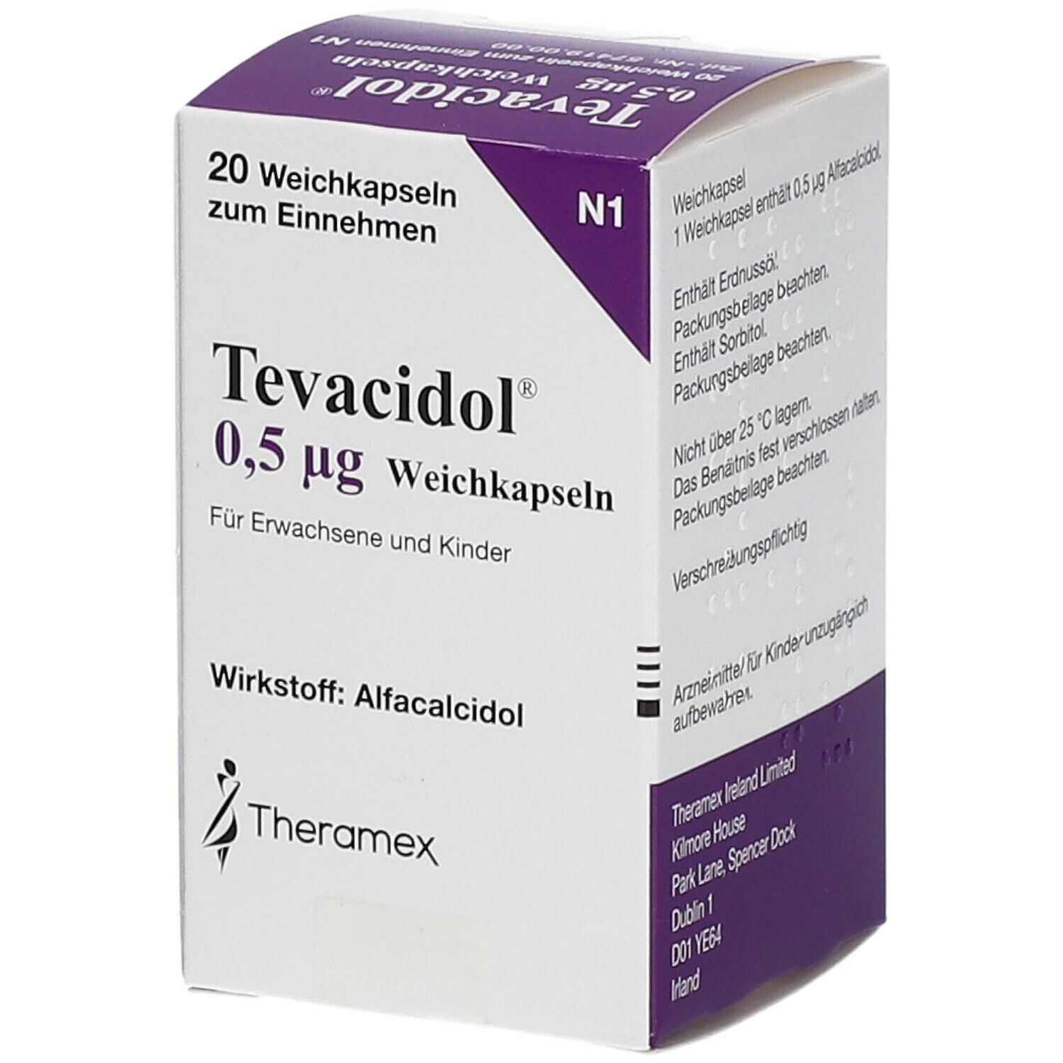 Tevacidol 0,5 µg
