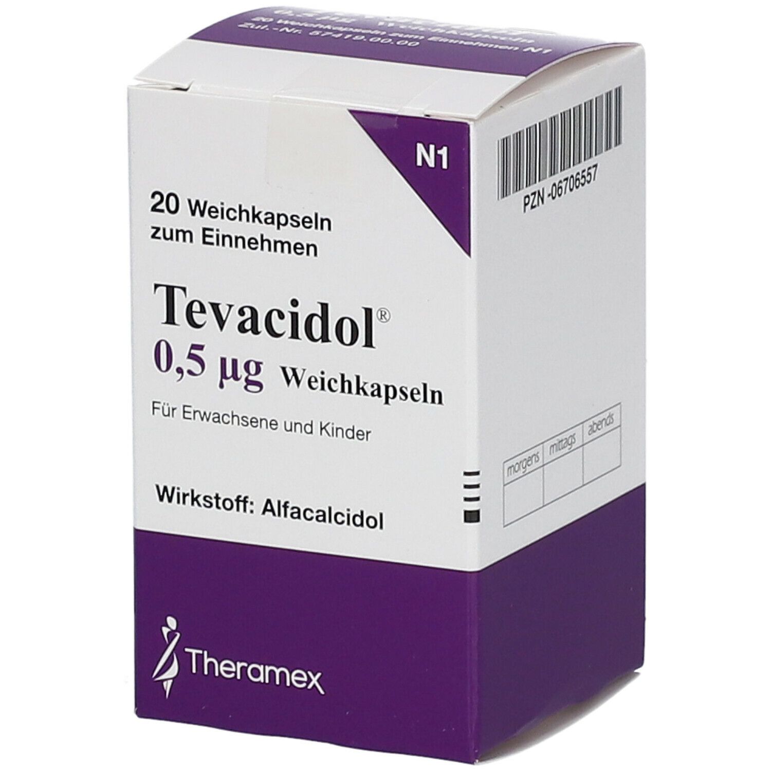 Tevacidol 0,5 µg