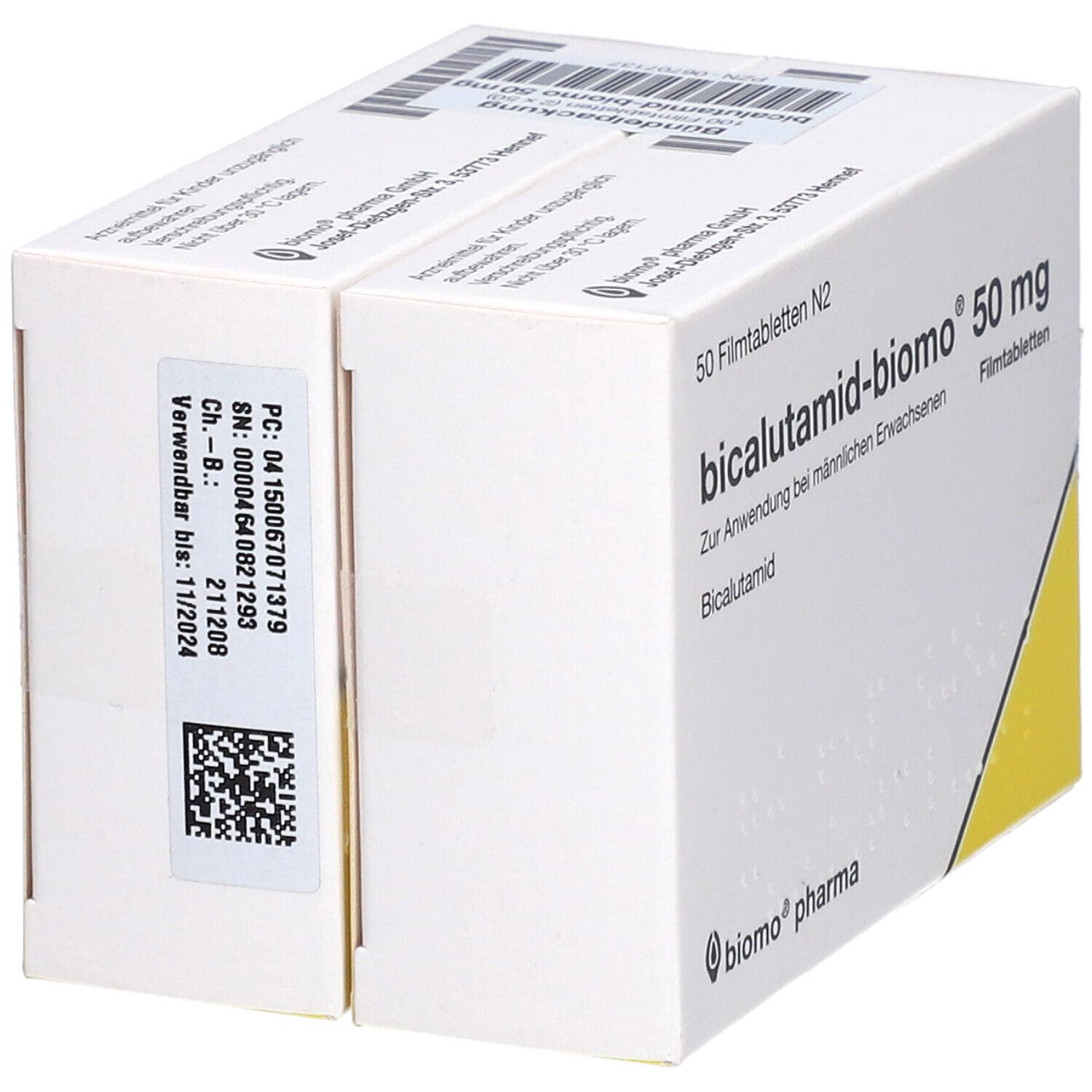 BICALUTAMID-biomo 50 mg Filmtabletten 100 St