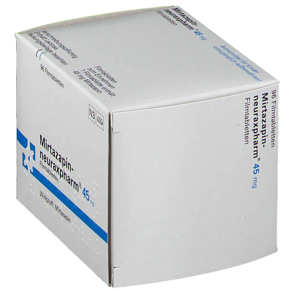 MIRTAZAPIN neuraxpharm 45 mg Filmtabletten