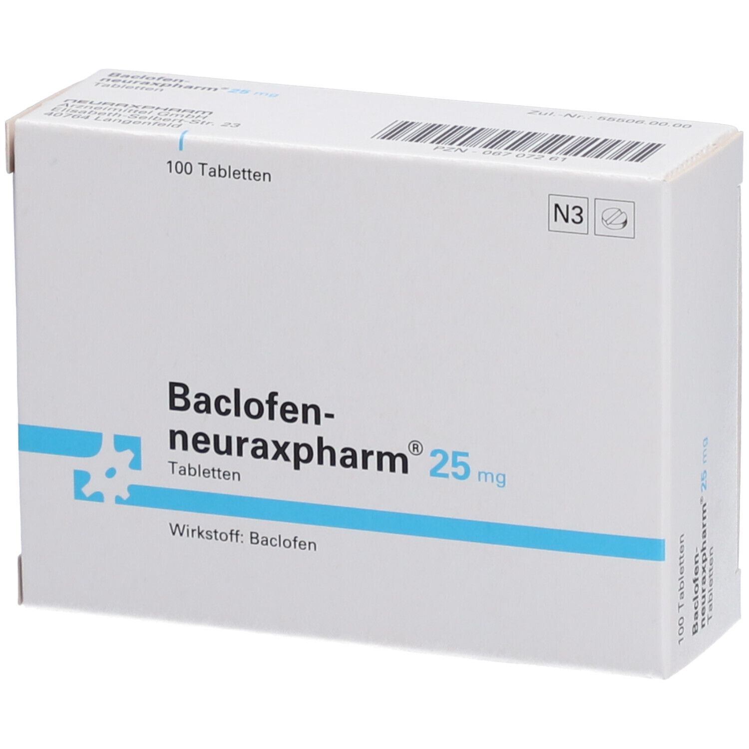 Baclofen-neuraxpharm® 25 mg