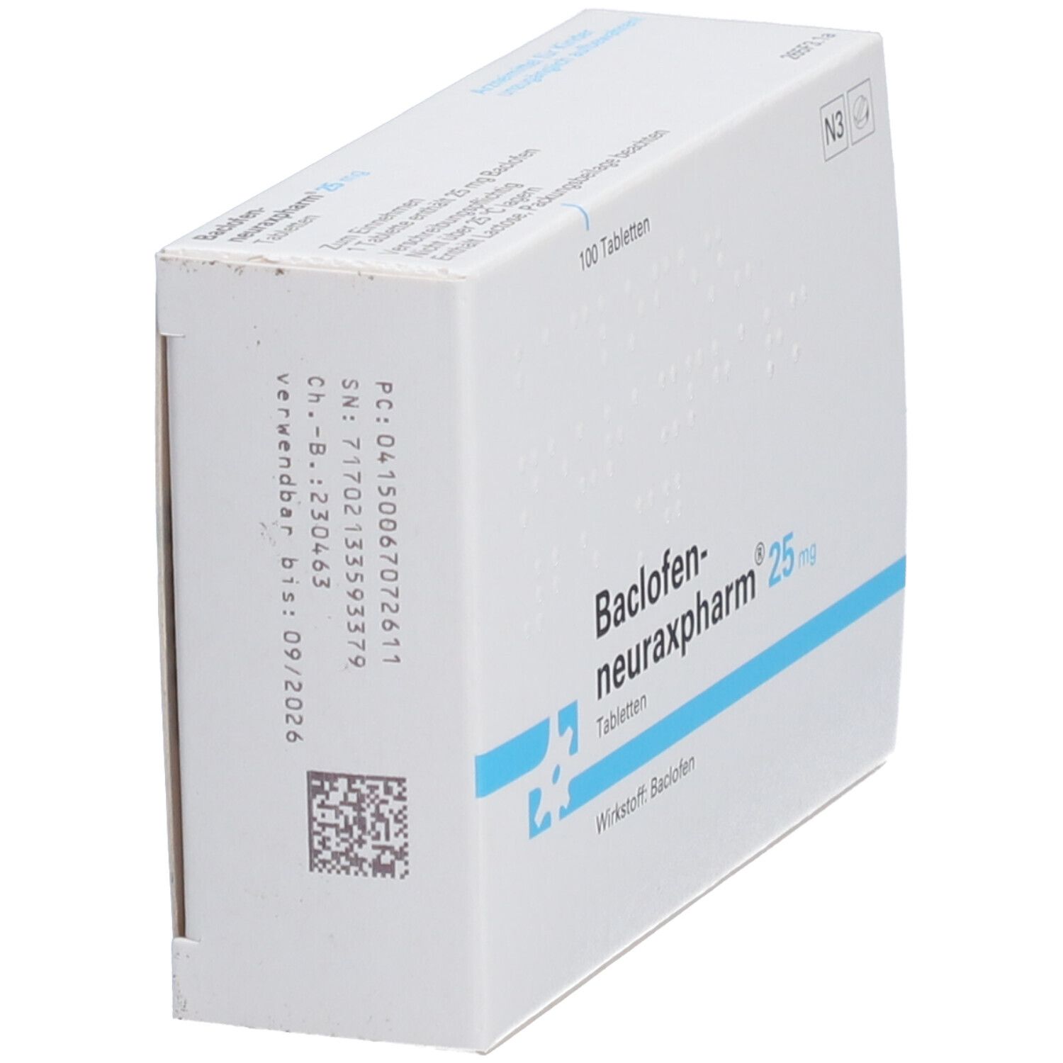 Baclofen-neuraxpharm® 25 mg