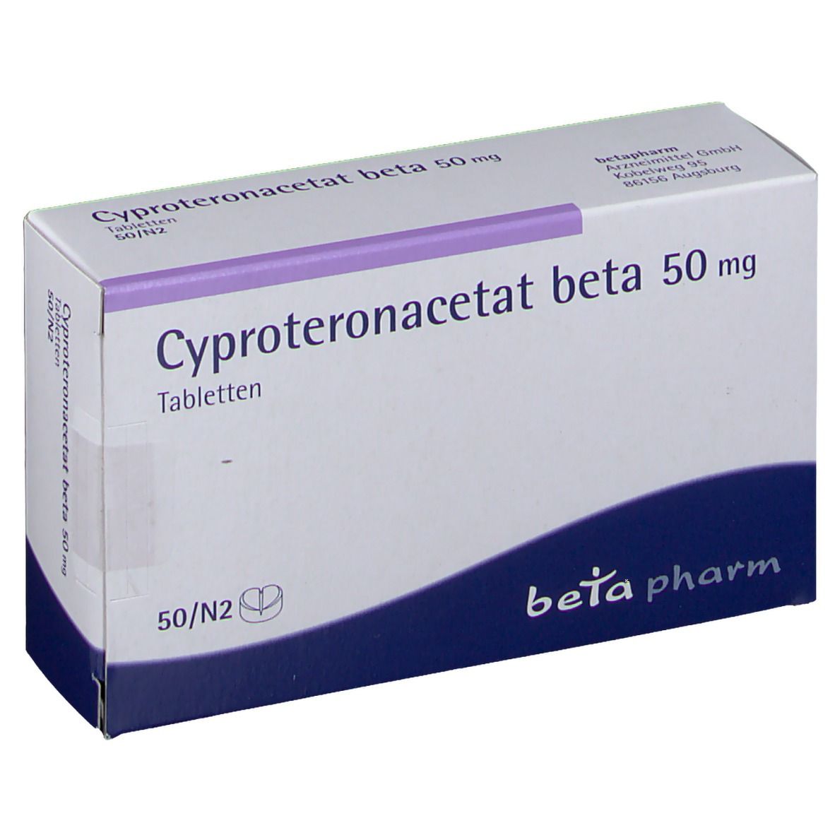 Cyproteronacetat beta 50 mg