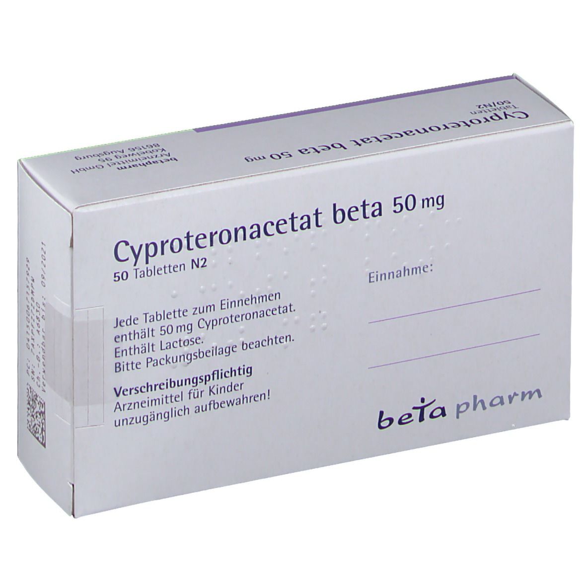 Cyproteronacetat beta 50 mg