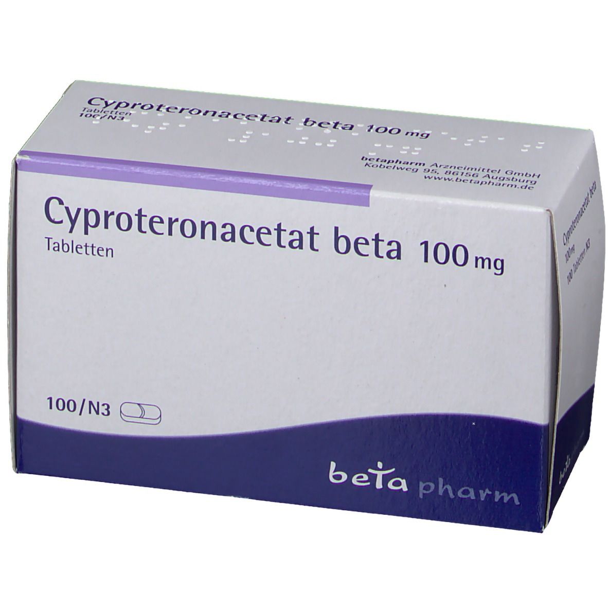 Cyproteronacetat beta 100 mg