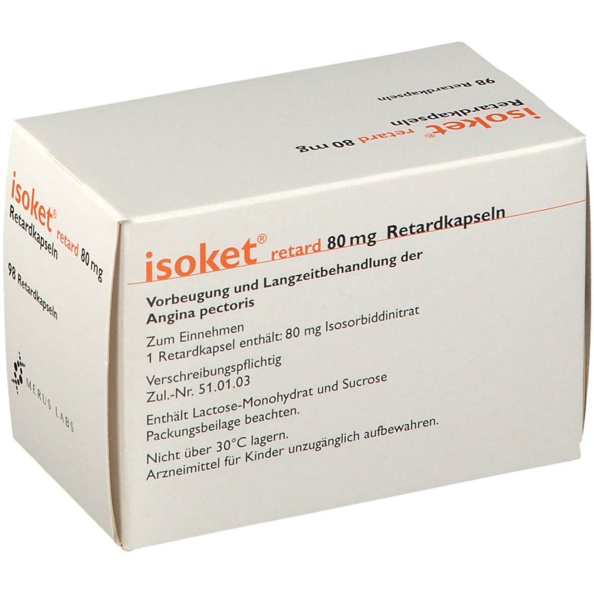 isoket® retard 80 mg