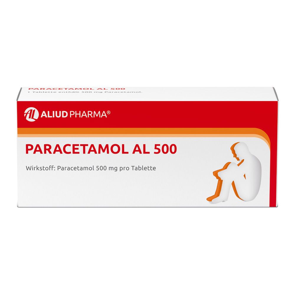 Paracetamol AL 500 bei akuten Schmerzen und Fieber