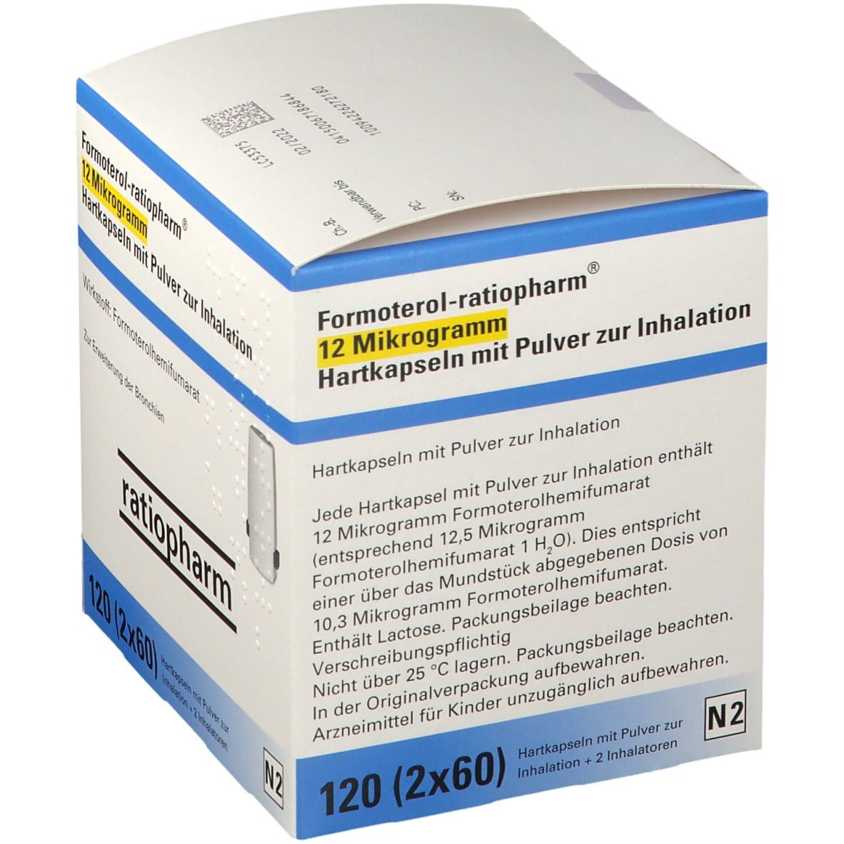 Formoterol-ratiopharm® 12 µg