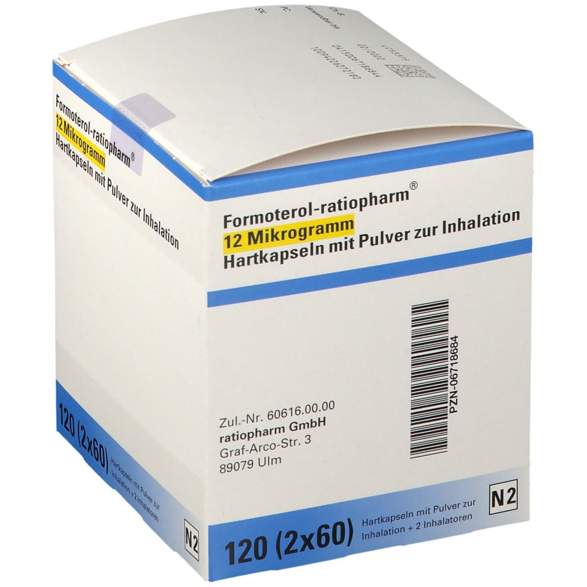 Formoterol-ratiopharm® 12 µg