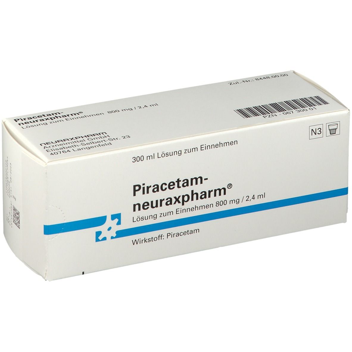 Piracetam-neuraxpharm® 800 mg/2,4 ml Loesung