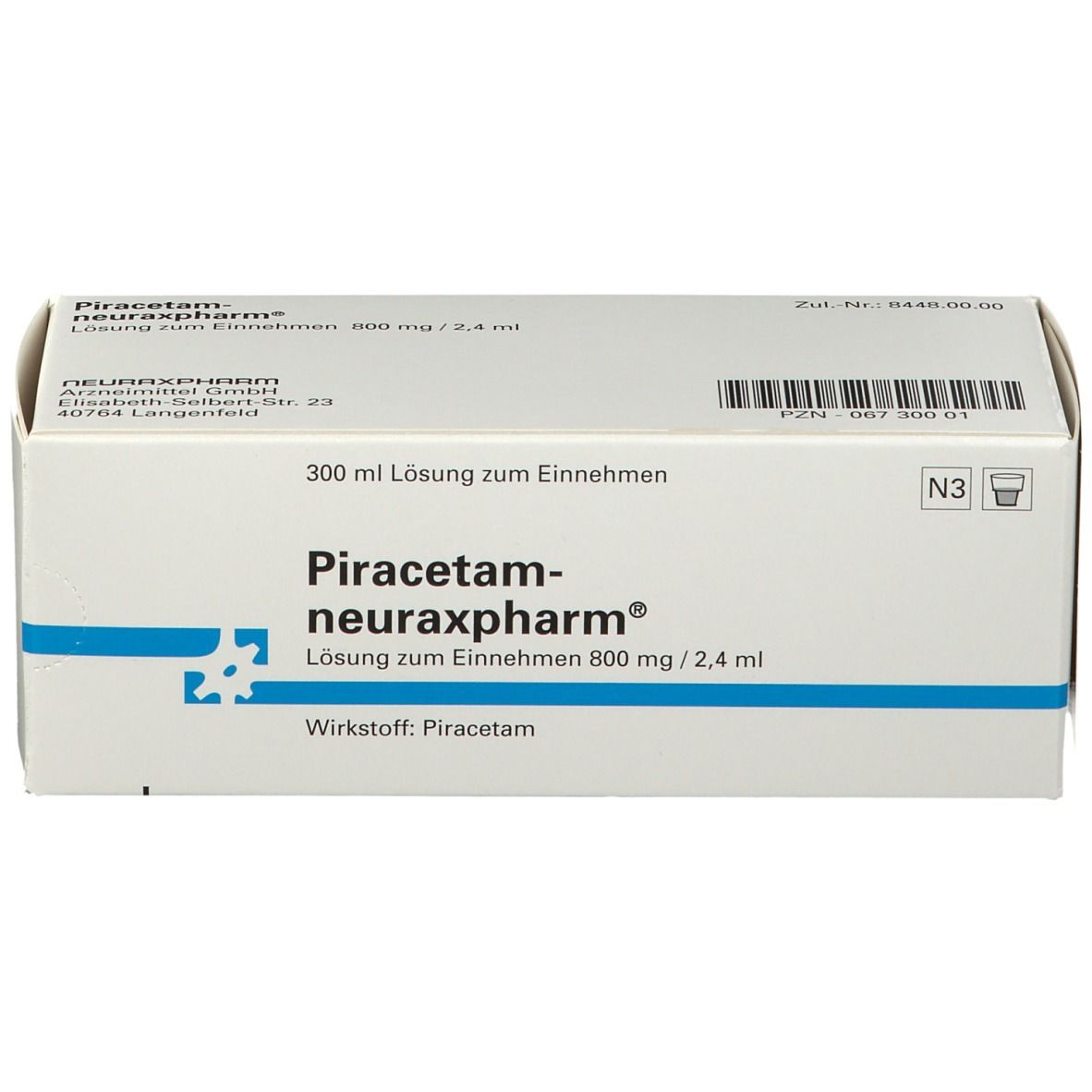 Piracetam-neuraxpharm® 800 mg/2,4 ml Loesung