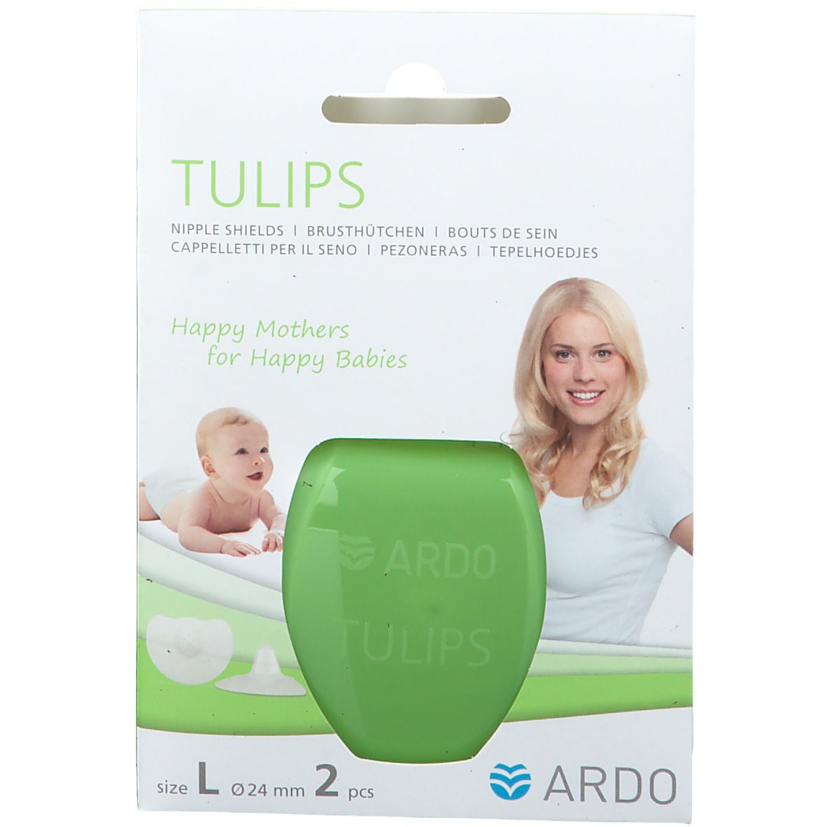 Ardo Tulips Brusthütchen Größe L